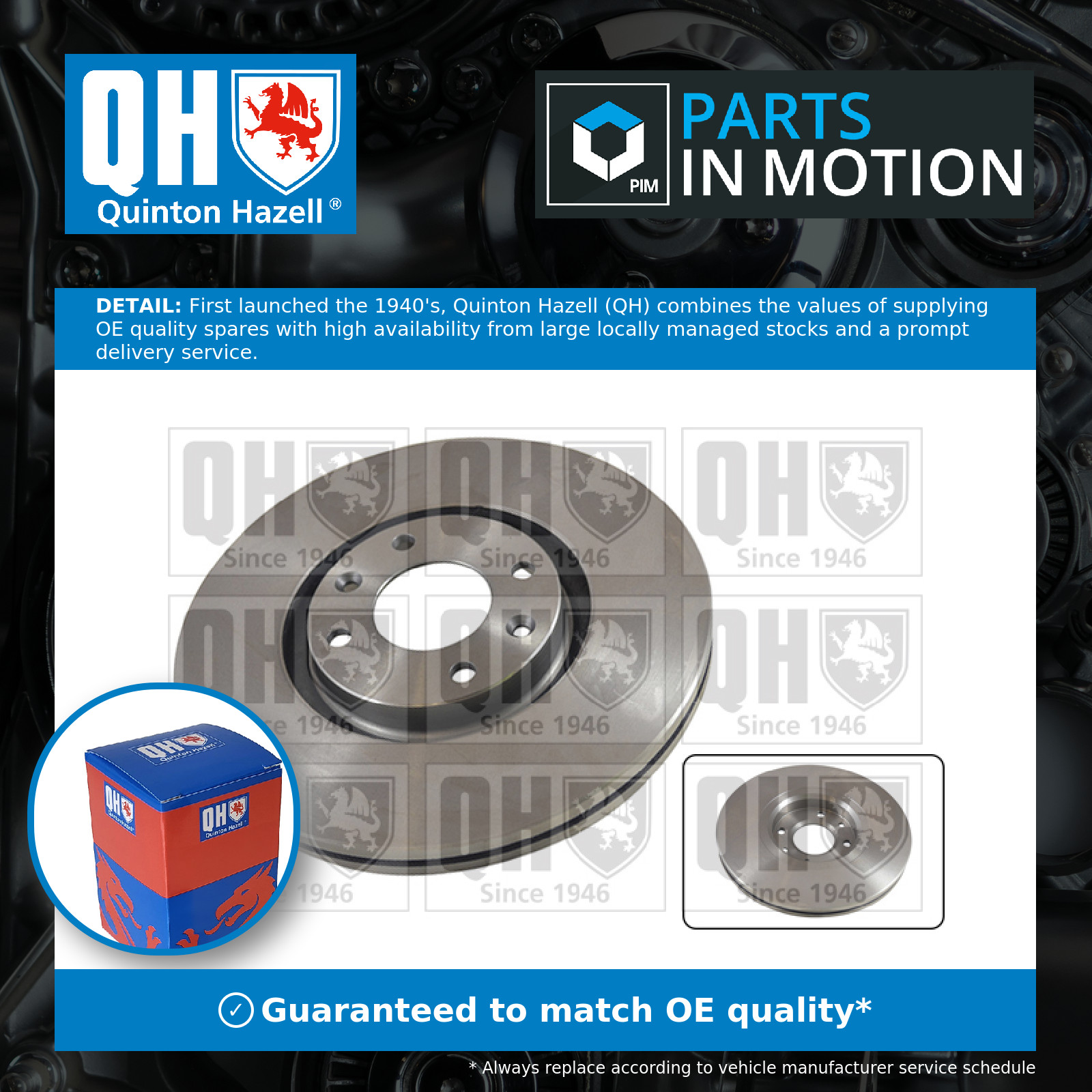 2x Brake Discs Pair Vented fits PEUGEOT 5008 2.0D Front 10 to 17 302mm Set QH