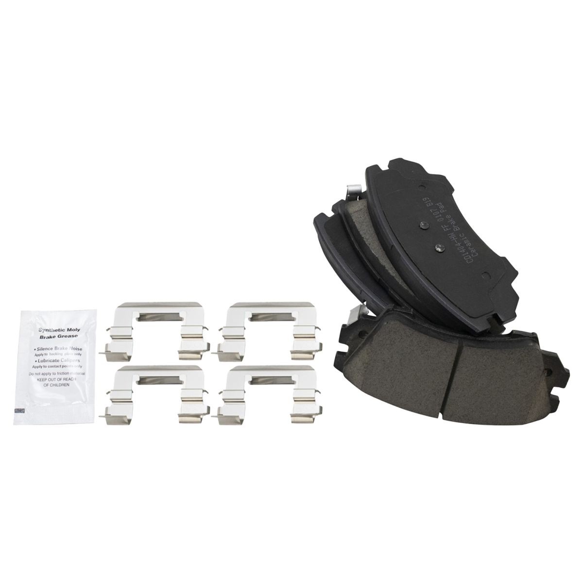 Performance Brake Rotor Drilled Slotted Coated & Ceramic Pad Kit