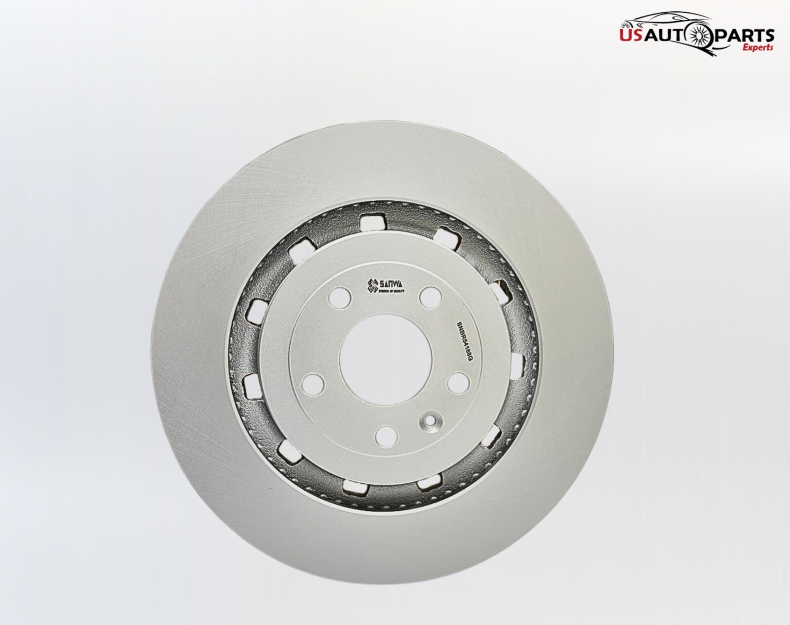 SANWA FRONT BRAKE ROTOR VENTED &COATED GEOMET 352mm FOR FORD EXPLORER 13-19 2.3L
