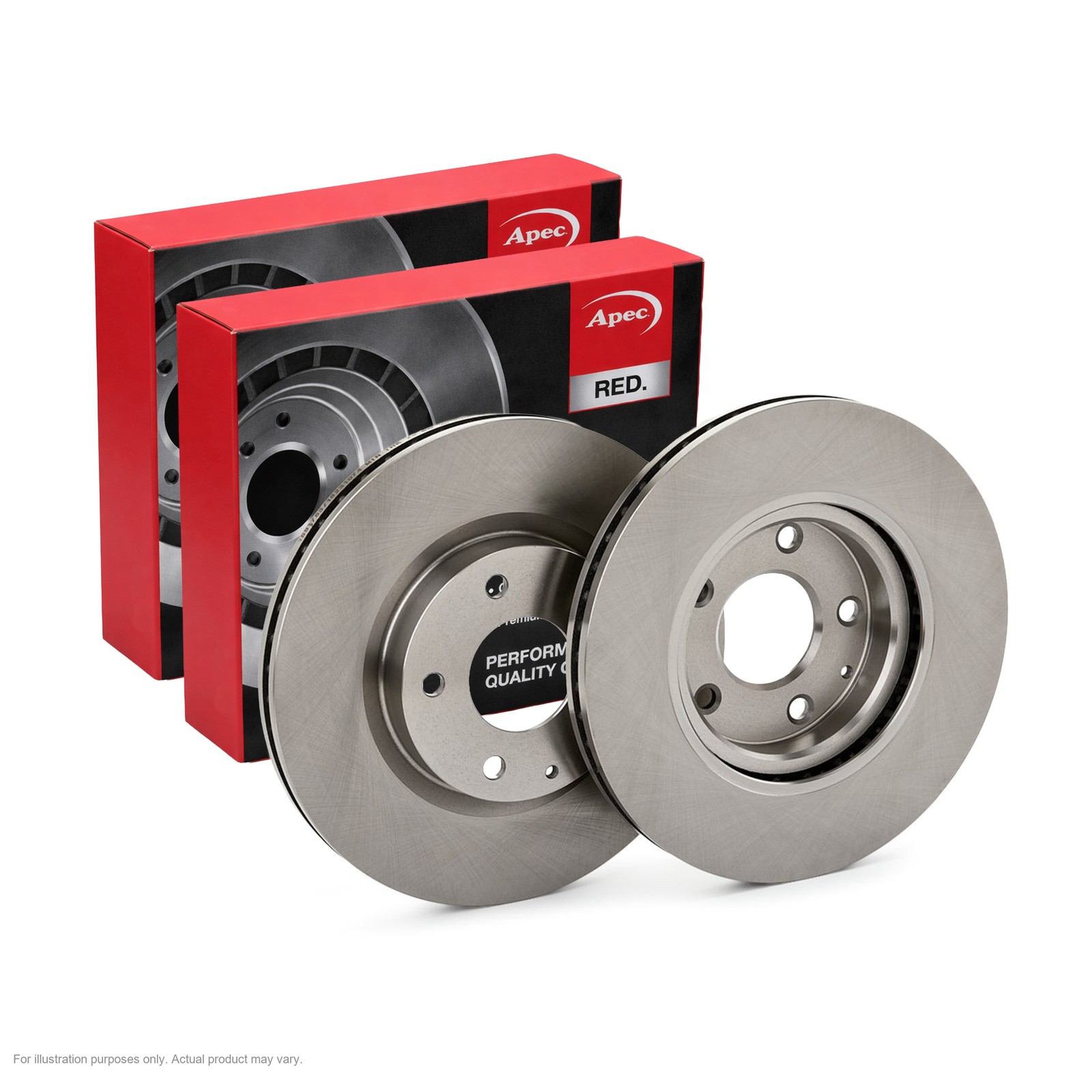 2x APEC Front Brake Discs For MAZDA CX-30 (DM, DT, ED) SK 90kW/122HP/1998cc
