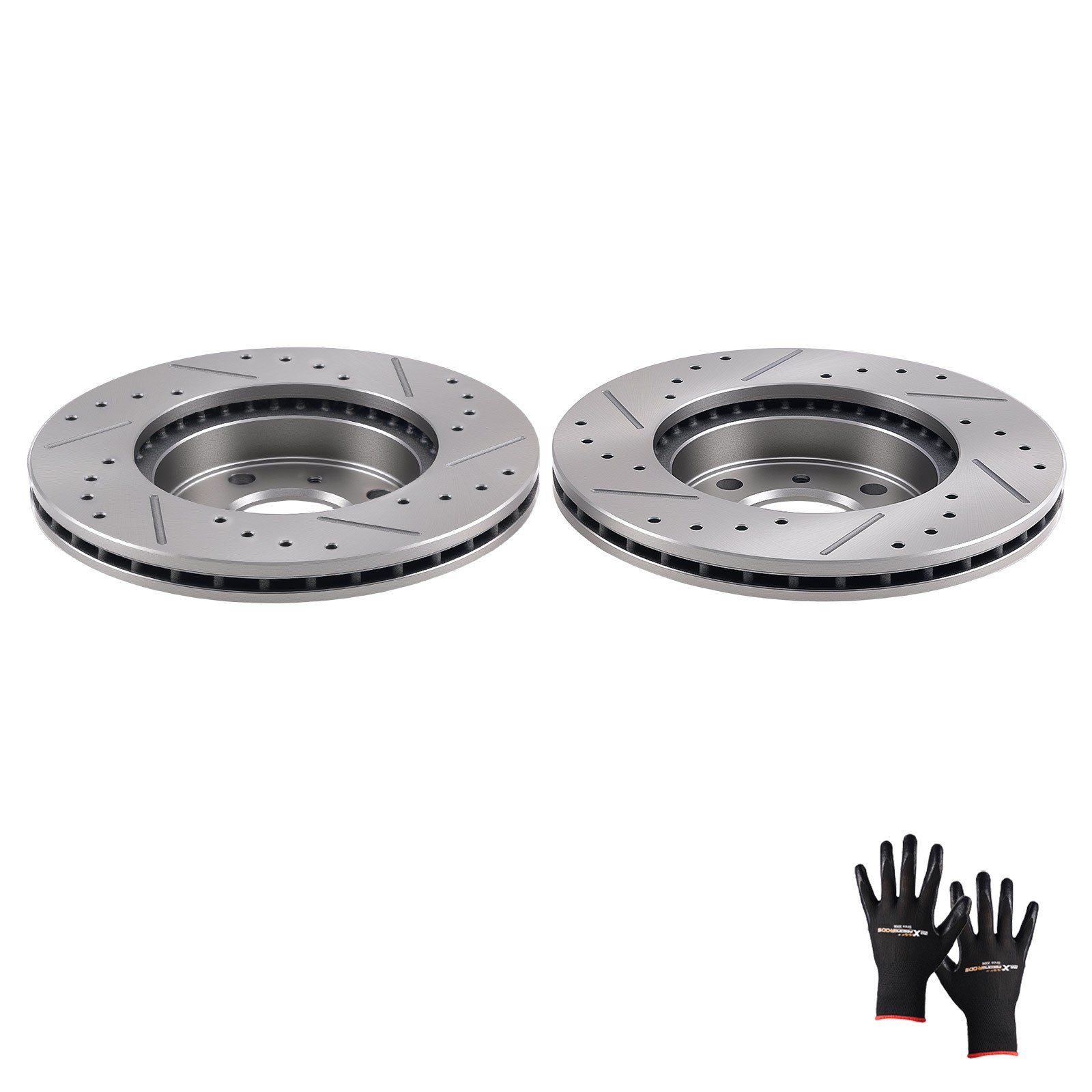 Front Brake Rotors Kit for Honda Civic/CRX/Civic Del Sol 1990 1991-2000 S31029