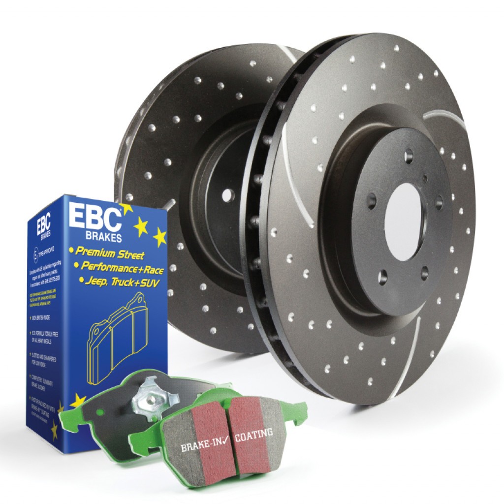 EBC Front Brake Kit S10 Greenstuff 11.1 in. Diameter Sold as Kit