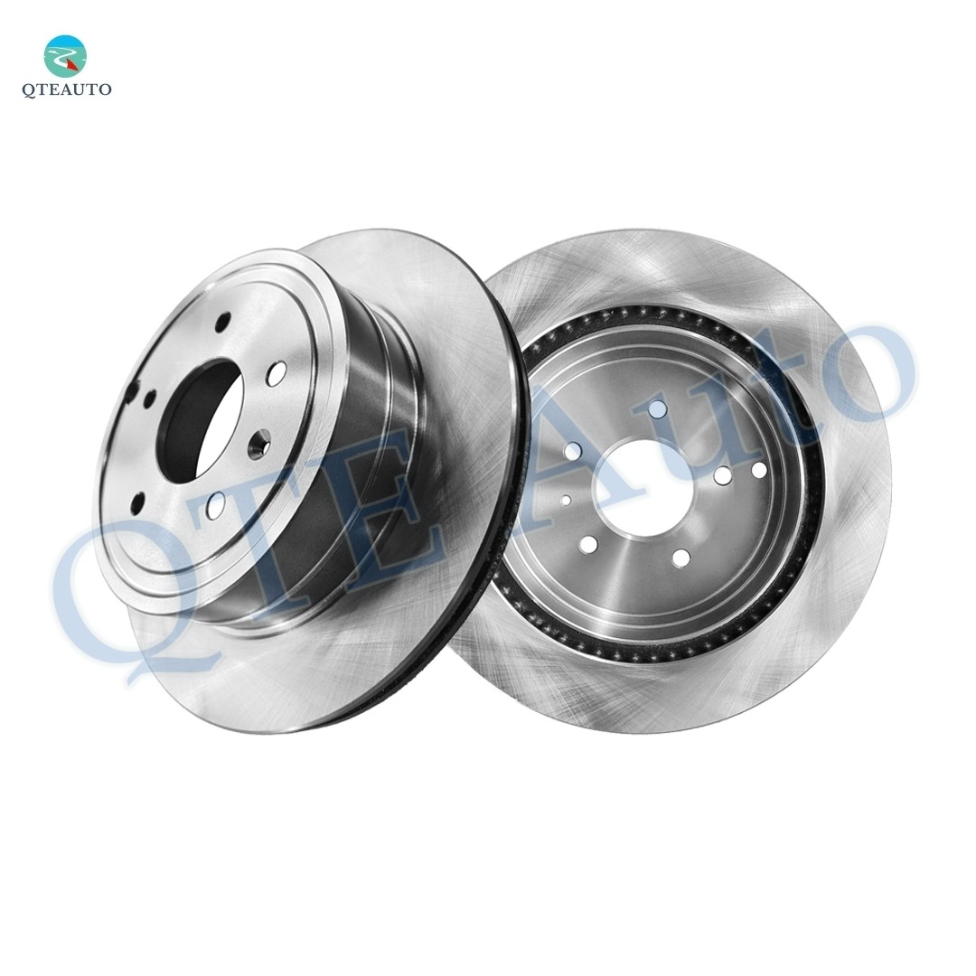 Rear 303mm Brake Disc Rotors For 2007-2009 Chevrolet Equinox