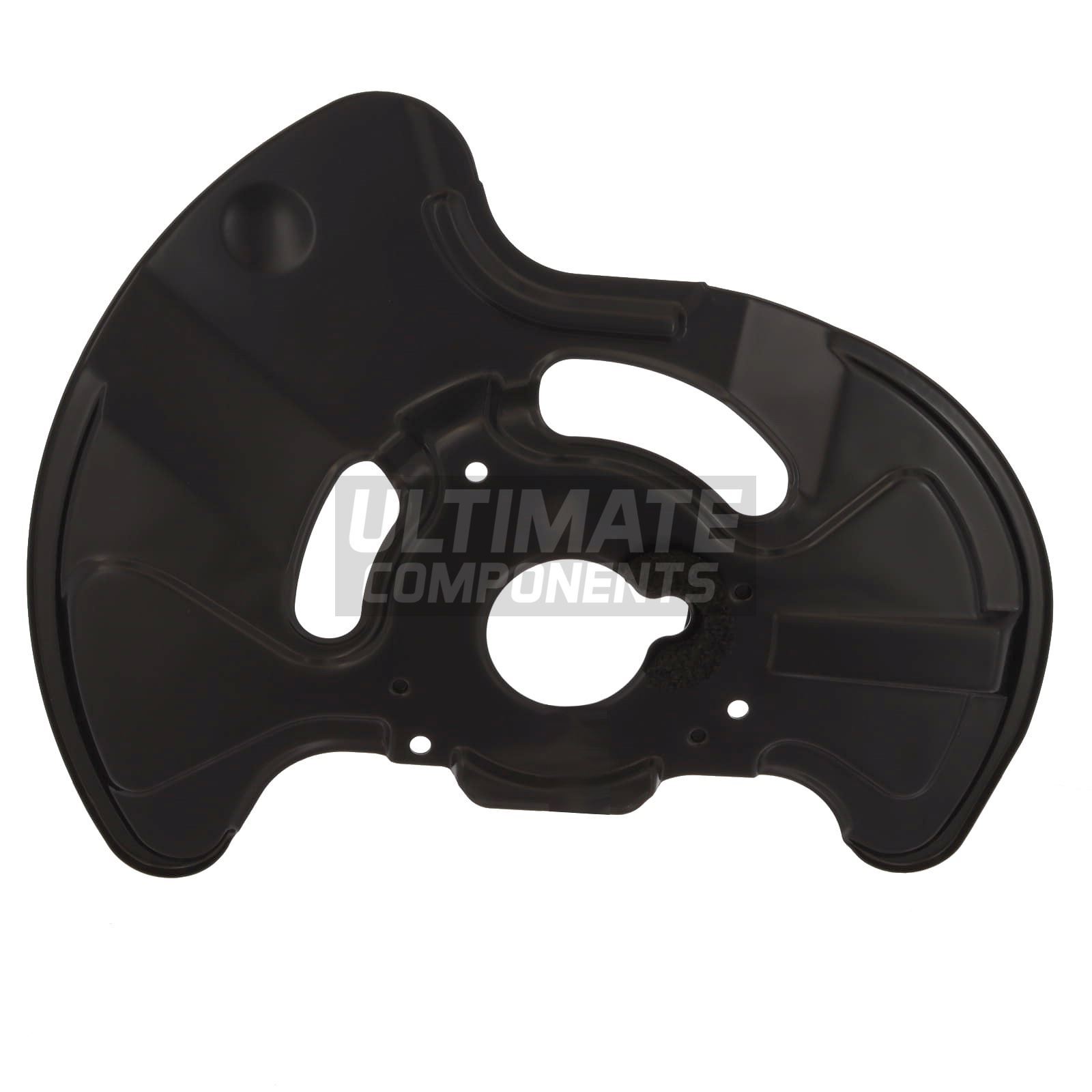 Brake Disc Dust Shields Mercedes C Class S204 2008-2015 Rear 1 Pair Left & Right