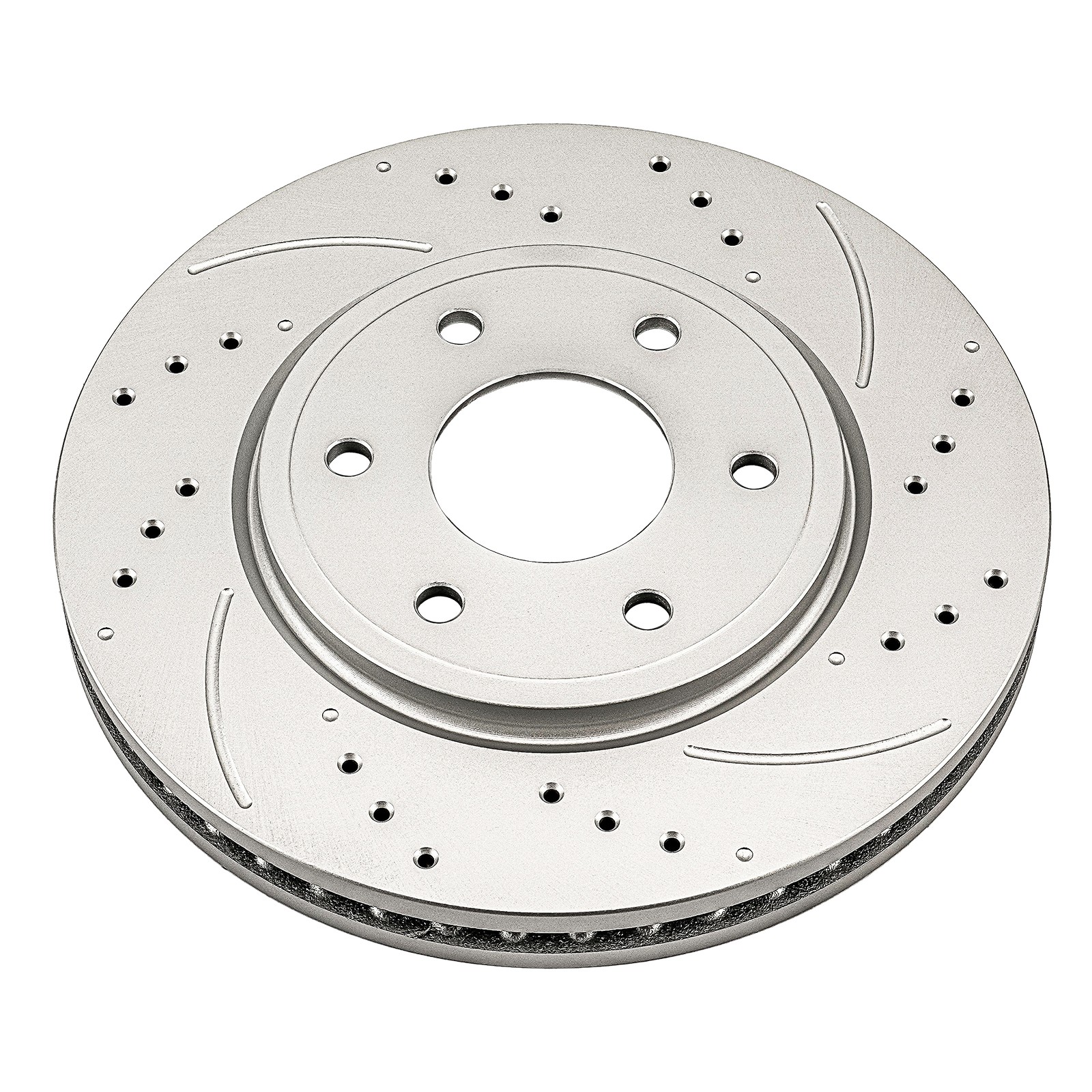 2x Front Drilled Slotted Brake Rotors For 2005-2019 Nissan Frontier 2.5L 980369