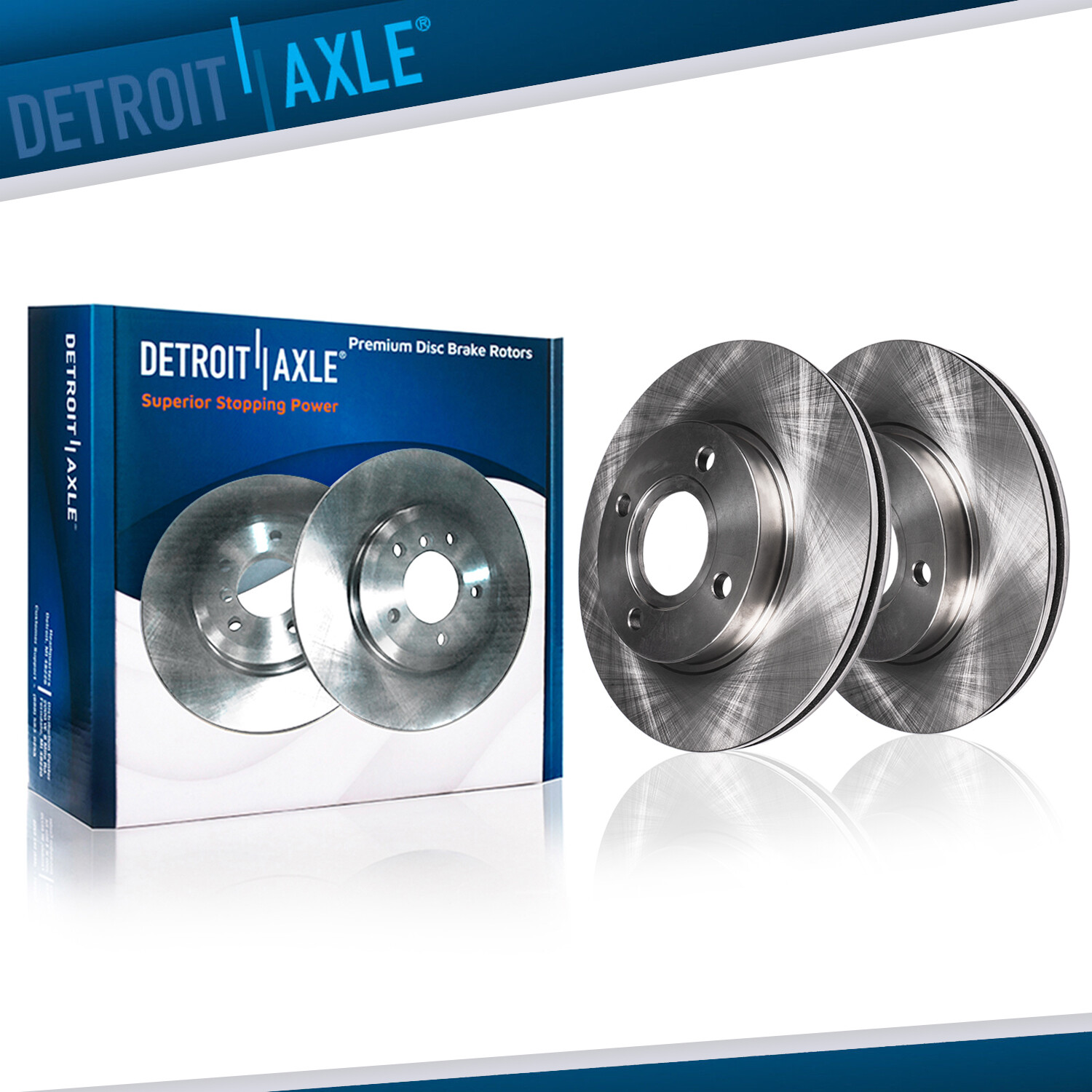 Front Disc Brake Rotors for 1999 – 2002 G20 1993 – 2001 Altima 2000-2006 Sentra