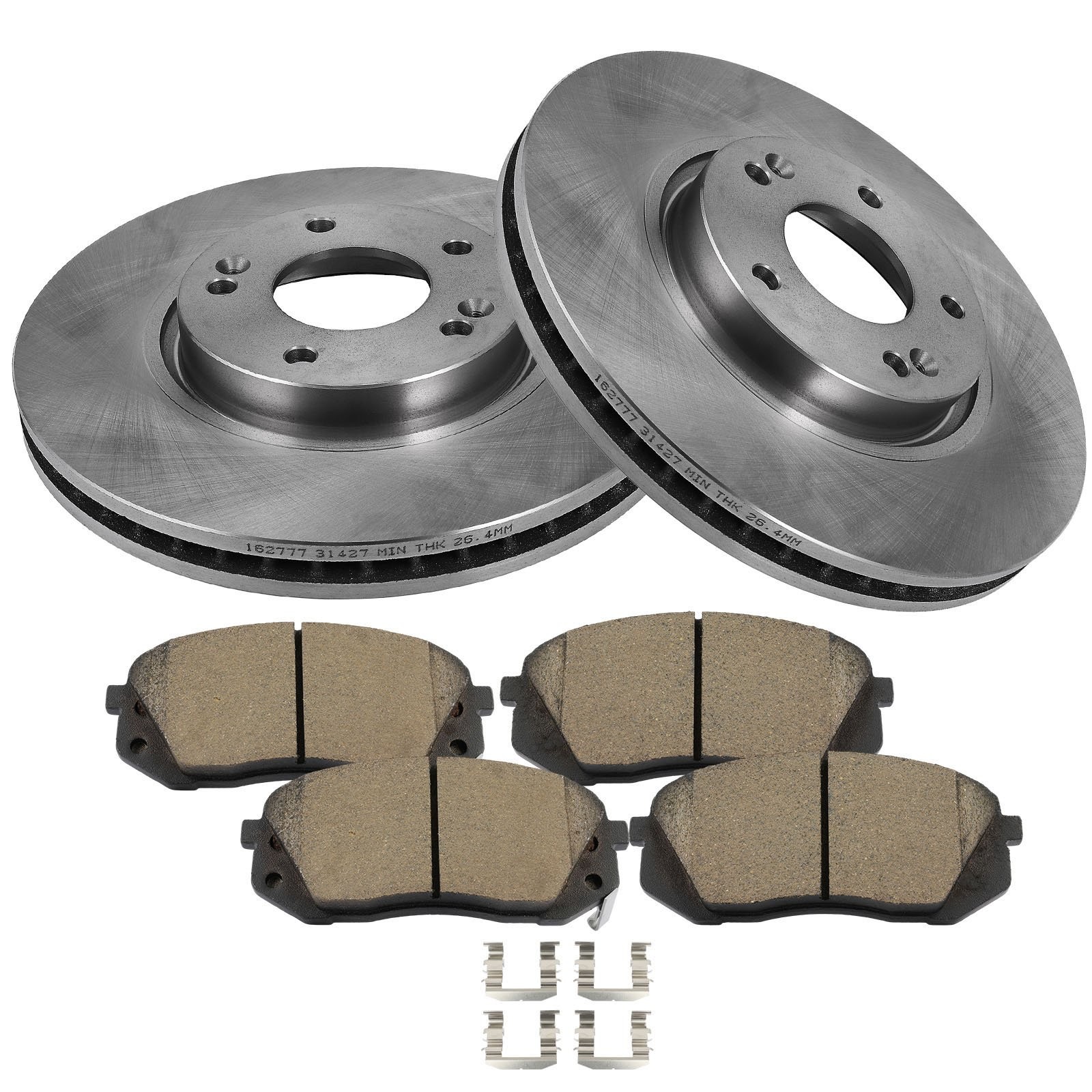 Front Brake Rotors And Pads For Hyundai For Tucson For Kia Sportage 2012 – 2016