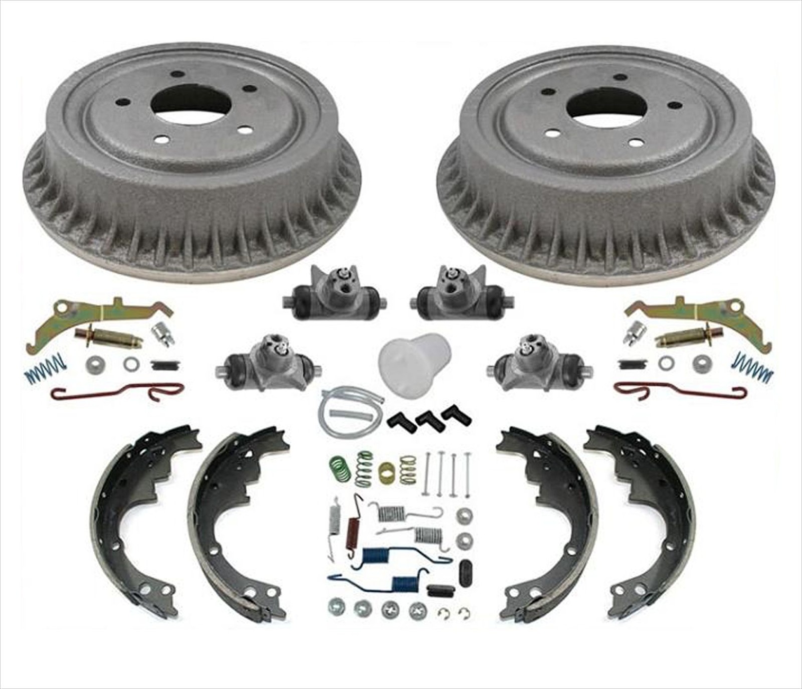 For 1993-1997 Chevrolet Camaro Brake Drums Brake Shoes Springs 11pc Kit