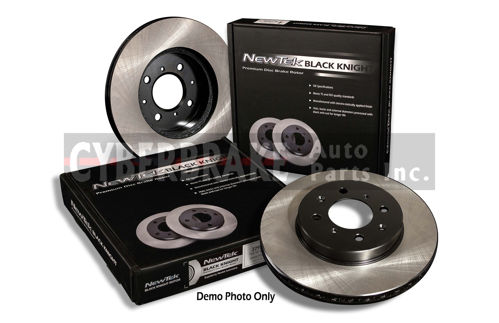 REAR Premium Black E-Coat Rotor Pair of 2 Fits 04-07 Saturn Ion