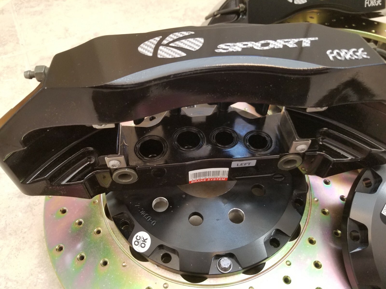 Big Brake Kit; 2007-13 Honda Pilot. K-Sport USA ProComp. 330x32mm (Front)
