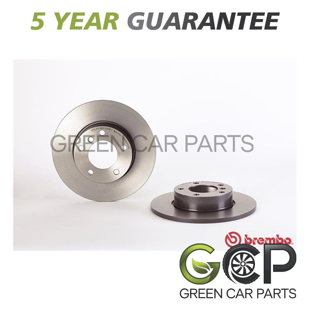 Brake Discs Front GCP Fits BMW 3 Series 1990-2000 Z3 1995-2003 + Other Models