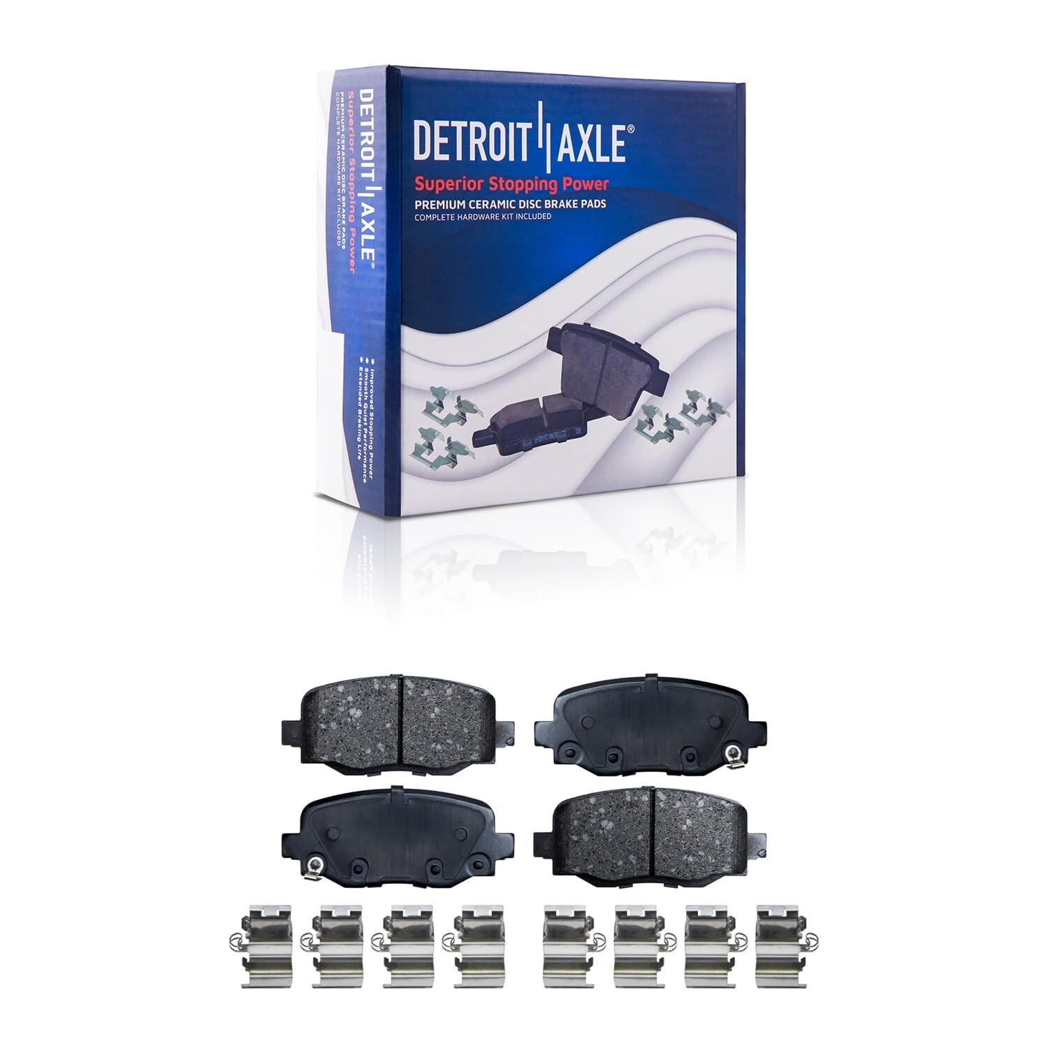 Rear Disc Rotors + Ceramic Brake Pads for 2014 2015 2016 2017-2021 Jeep Cherokee