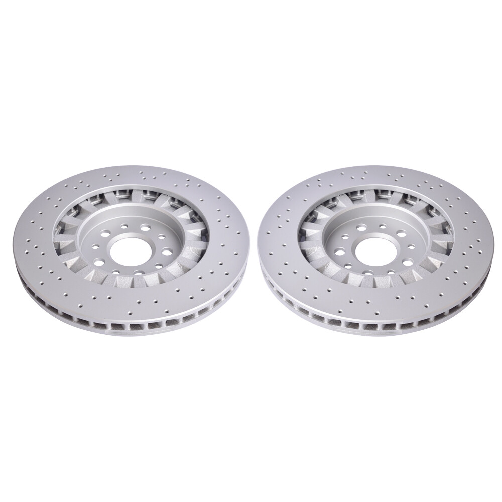 2x Front Brake Rotors 670030935 Fits for Maserati Ghibli Quattroporte