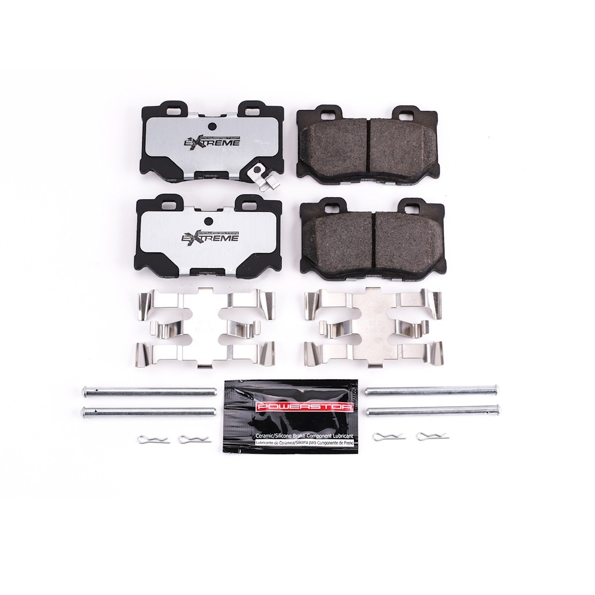 Z26-1347 Powerstop Brake Pad Sets 2-Wheel Set Rear for Nissan Z INFINITI Q60 Q50