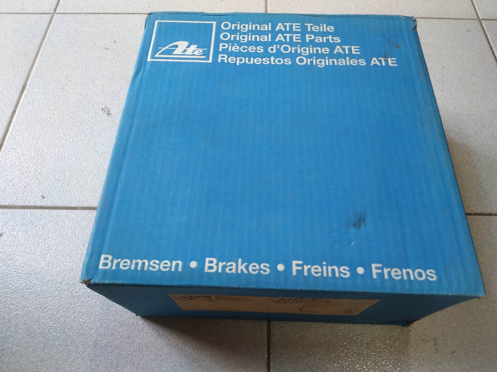 BMW E21-E30 brake discs rear set ATE 258x10mm !NEW! OEM 34211119581