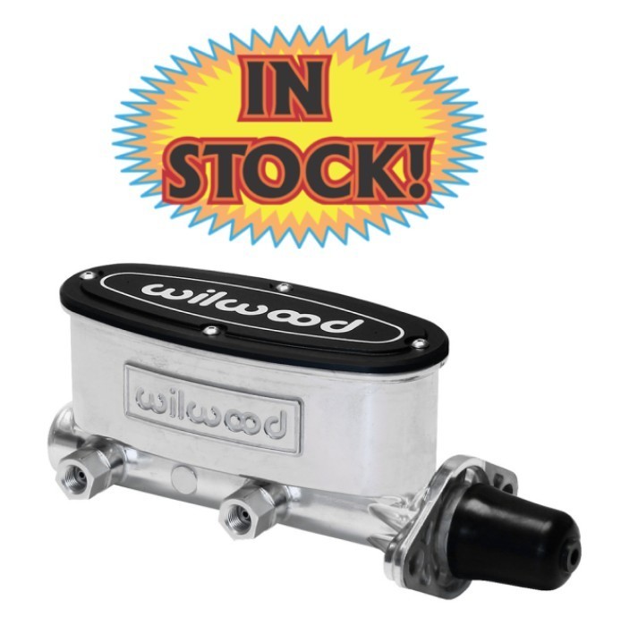 Wilwood 260-8556-P -Aluminum Tandem Master Cylinder – 1-1/8″ Bore, Chrome P-coat
