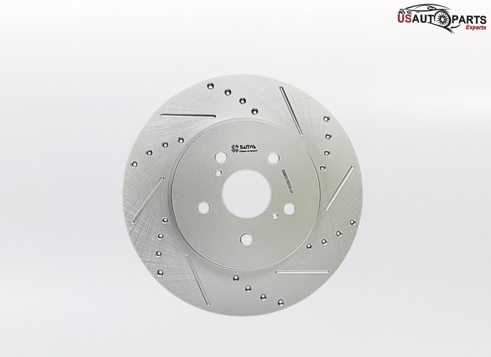 FRONT LH BRAKE ROTOR VENTED &GEOMET COATED D&S 319MM FOR LEXUS RX330 04-09 3.3L