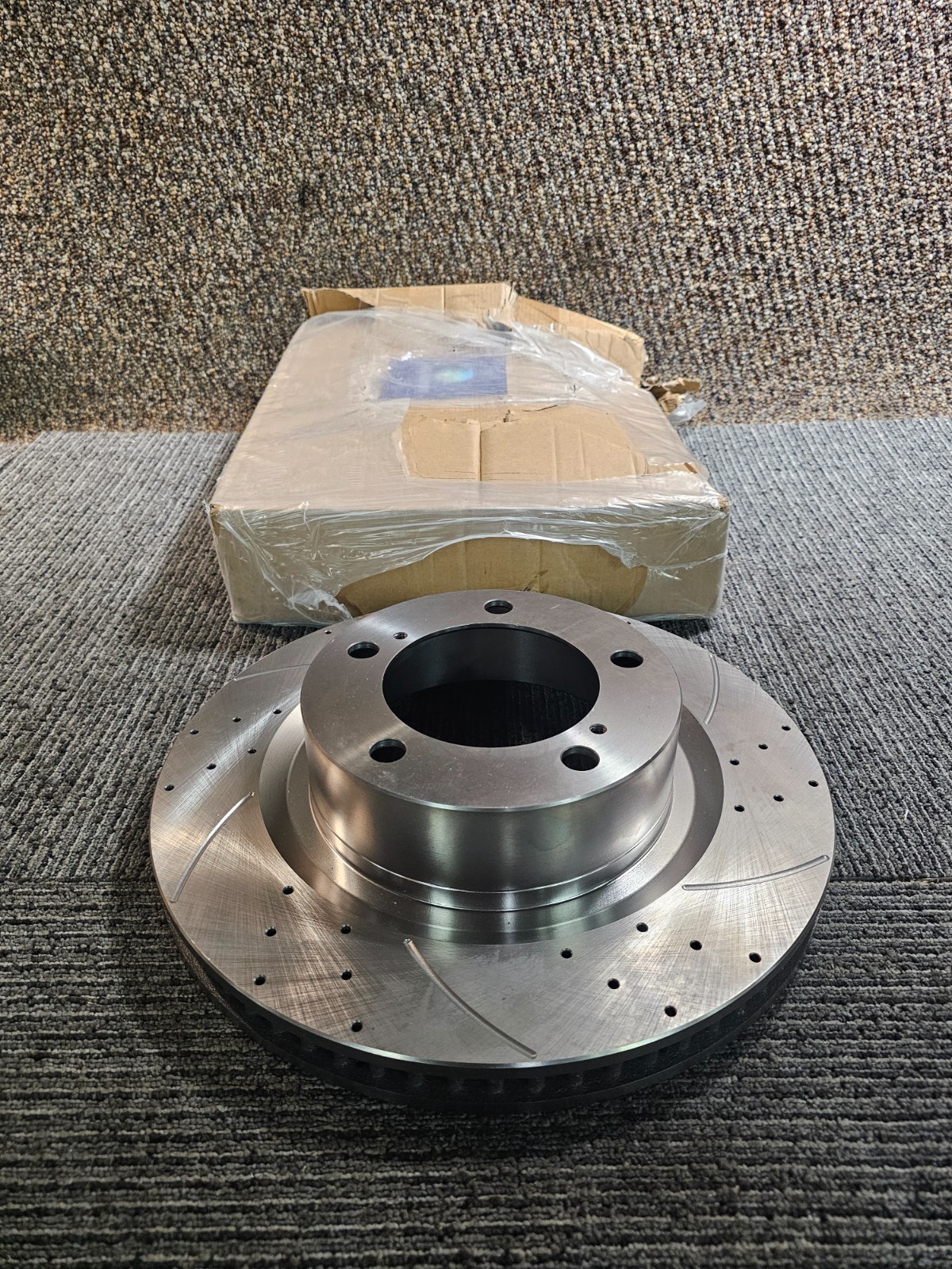 PM Auto Front left PM2000040-L Brake Disc Rotor Fo 2008-2022 Toyota Sequoia