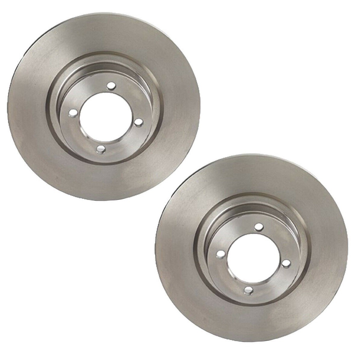 For BMW E10 Pair Set of 2 Front Soild 240×10 mm 4 Lugs Disc Brake Rotors Brembo