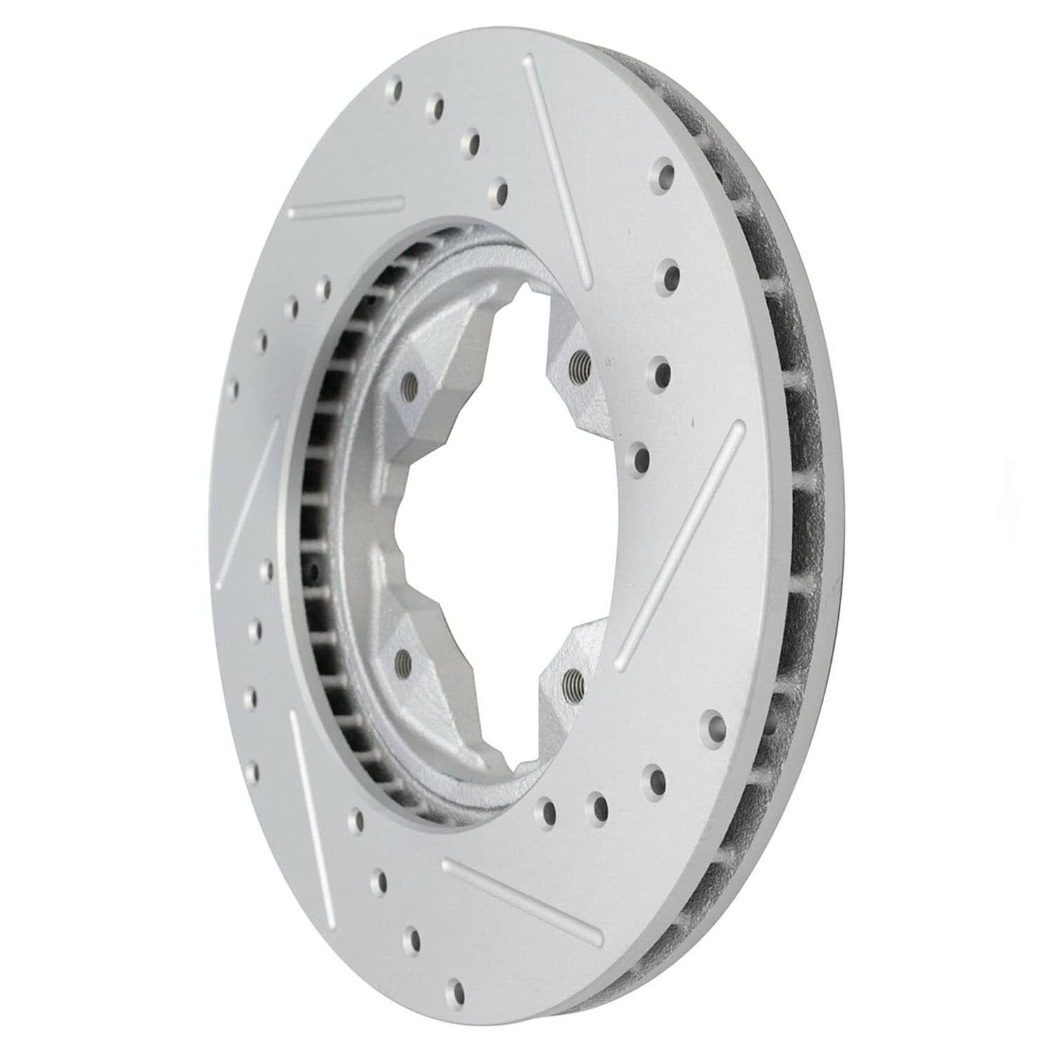 260mm Front Drilled and Slotted Brake Rotors for 1990-1997 Honda Accord Acura CL