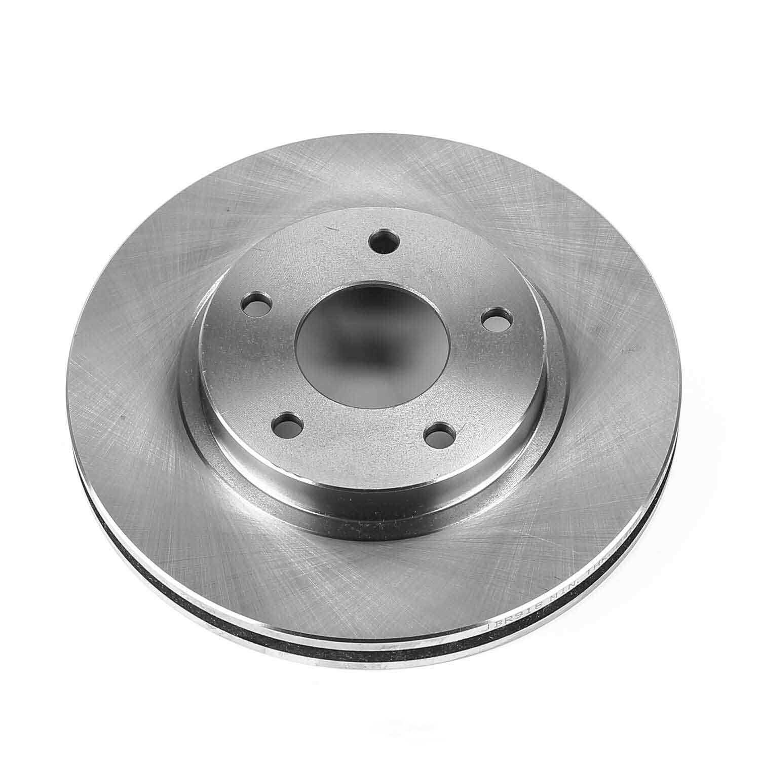 Disc Brake Rotor-Front OE Stock Replacement Brake Rotor Power Stop JBR918