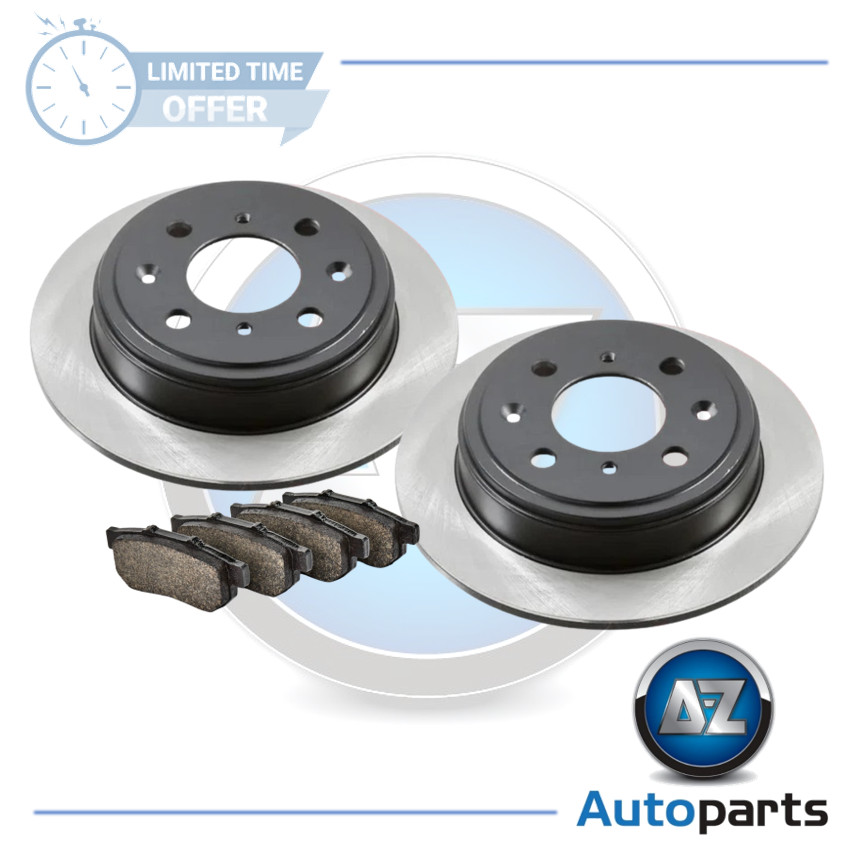 For Honda – Jazz MK2 1.2 1.3 1.4 2002-2008 Rear 239mm Brake Discs and Pads