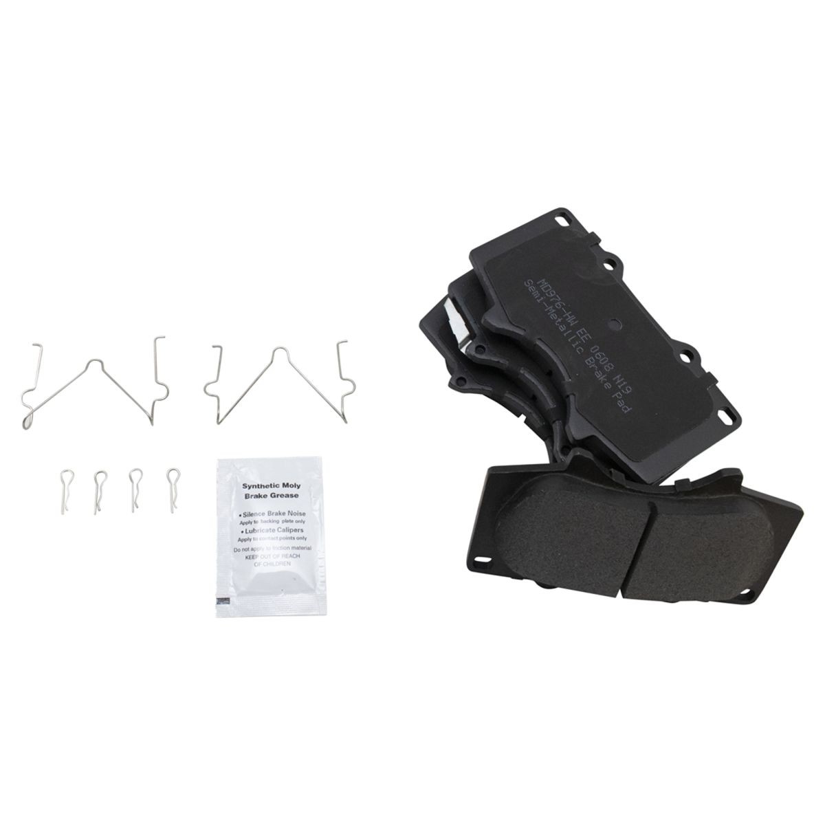 Front Premium Posi Metallic Brake Pad Rotor Kit for Toyota Truck SUV