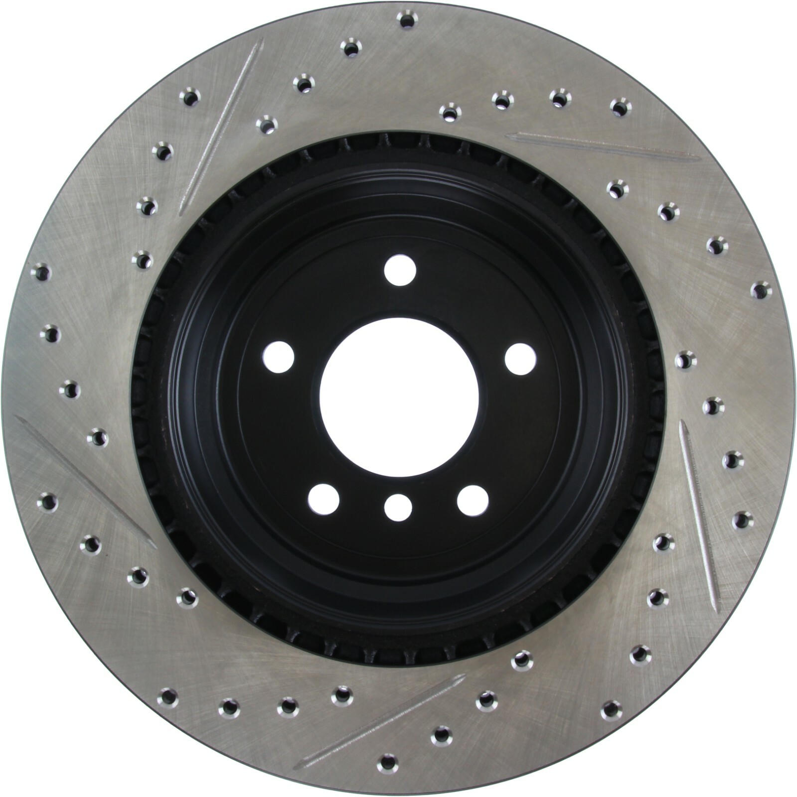 StopTech Sport Drilled & Slotted 1-Piece Rear Brake Rotor for 10-15 BMW X1