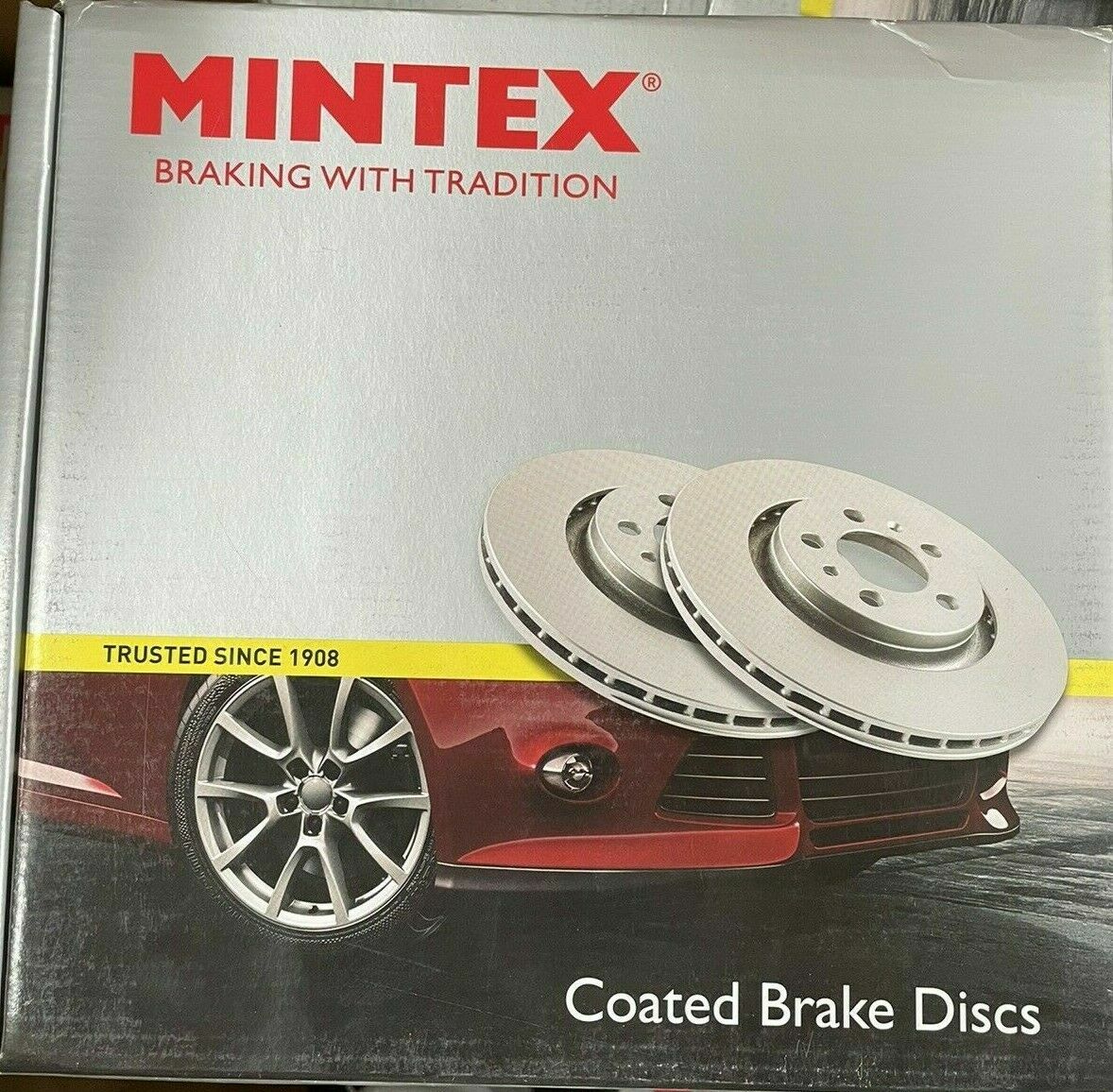 FRONT BRAKE DISCS x2 280mm FITS FORD Transit Mk6 Tourneo Mk6 MINTEX MDC1759C