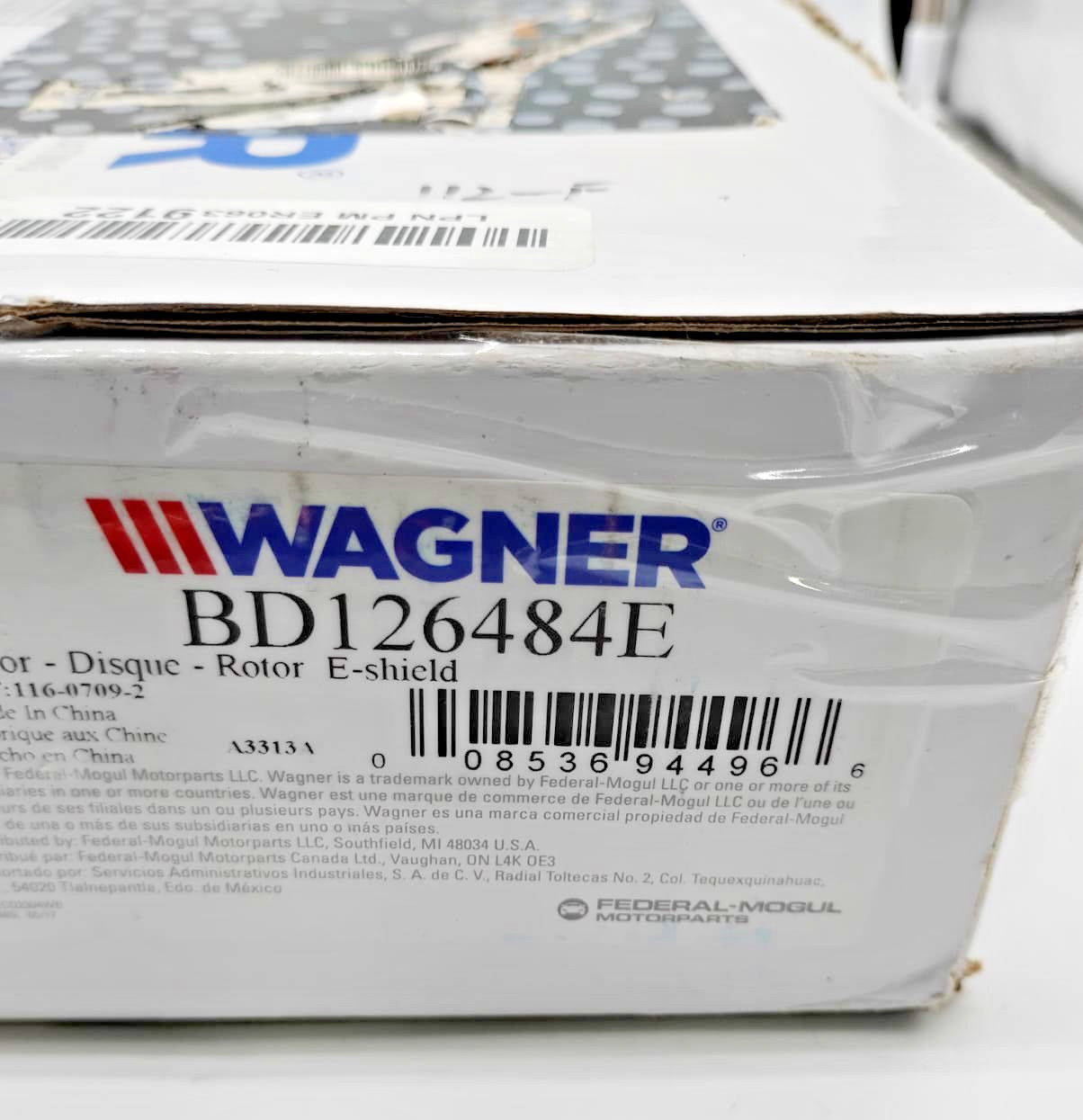 Wagner BD126484E Premium E-Coated Brake Rotor Ford Edge Lincoln MKX Mazda CX-7