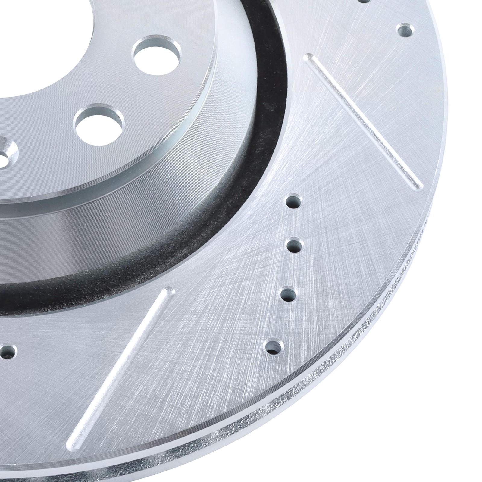 Rear Drilled Brake Rotor & Brake Pad For Volkswagen Arteon Atlas Tiguan 19-20