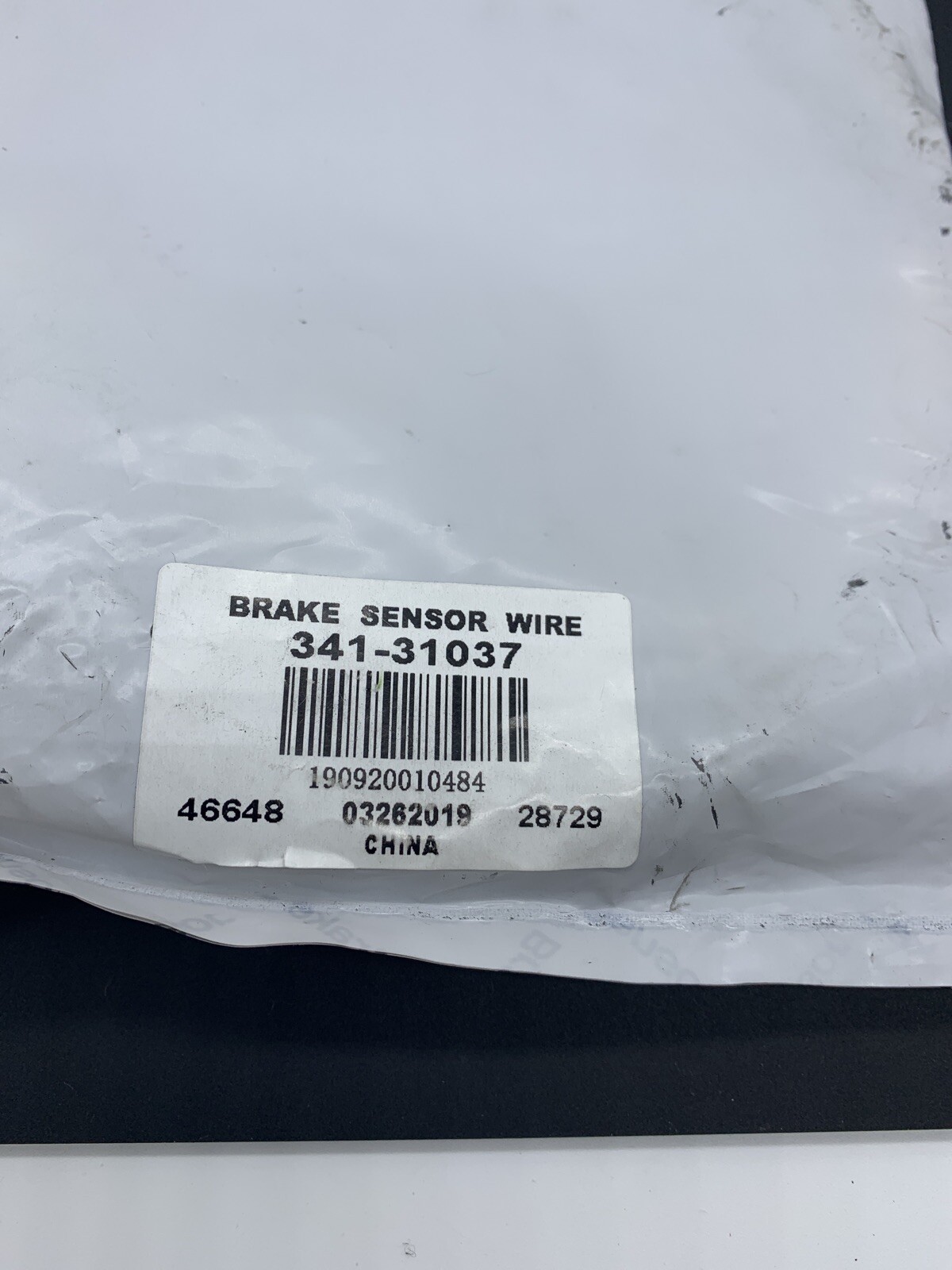 341-31037 Brake Sensor Wire Front