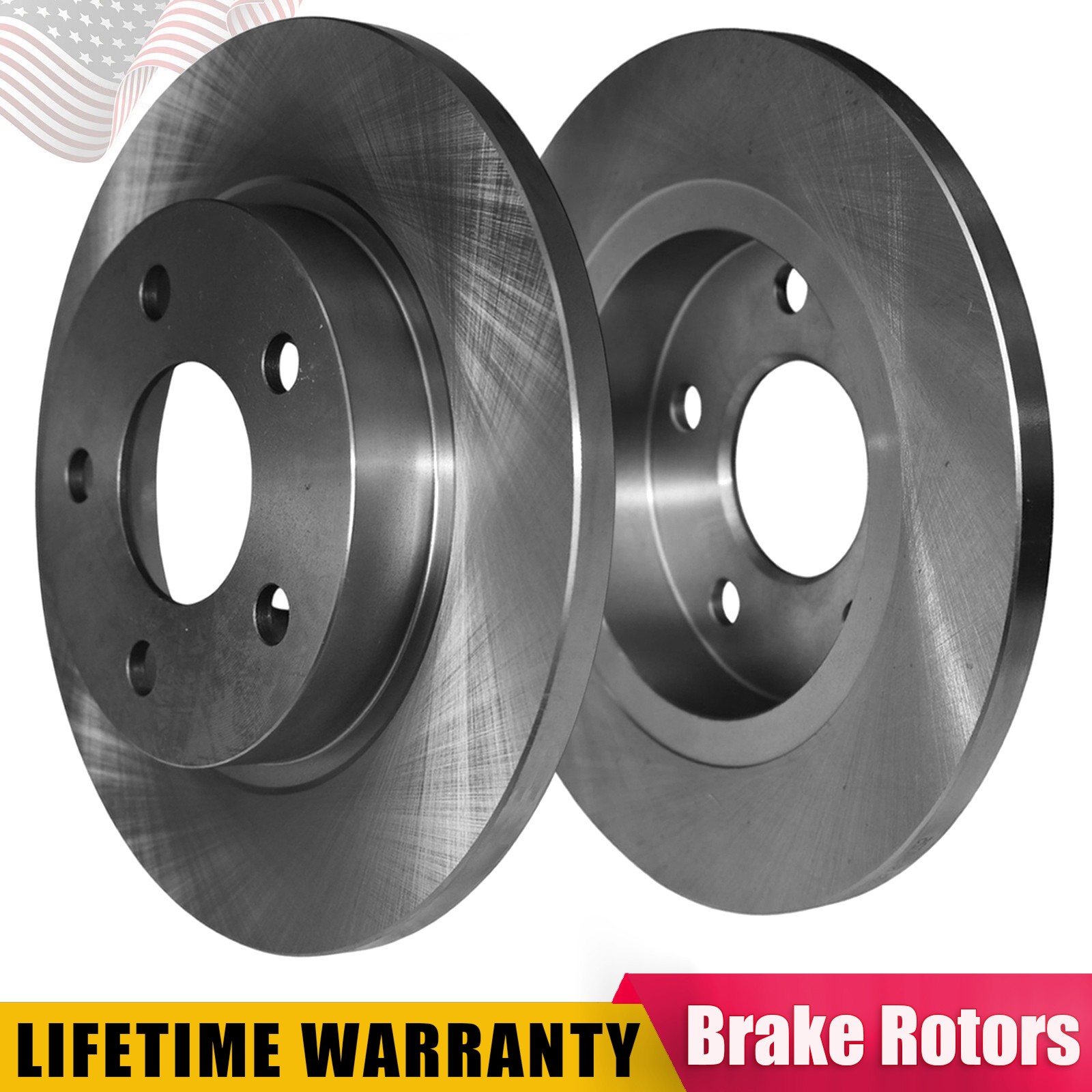 Rear Disc Brake Rotors For 93-05 Ford Taurus Lincoln Continental Mercury Sable