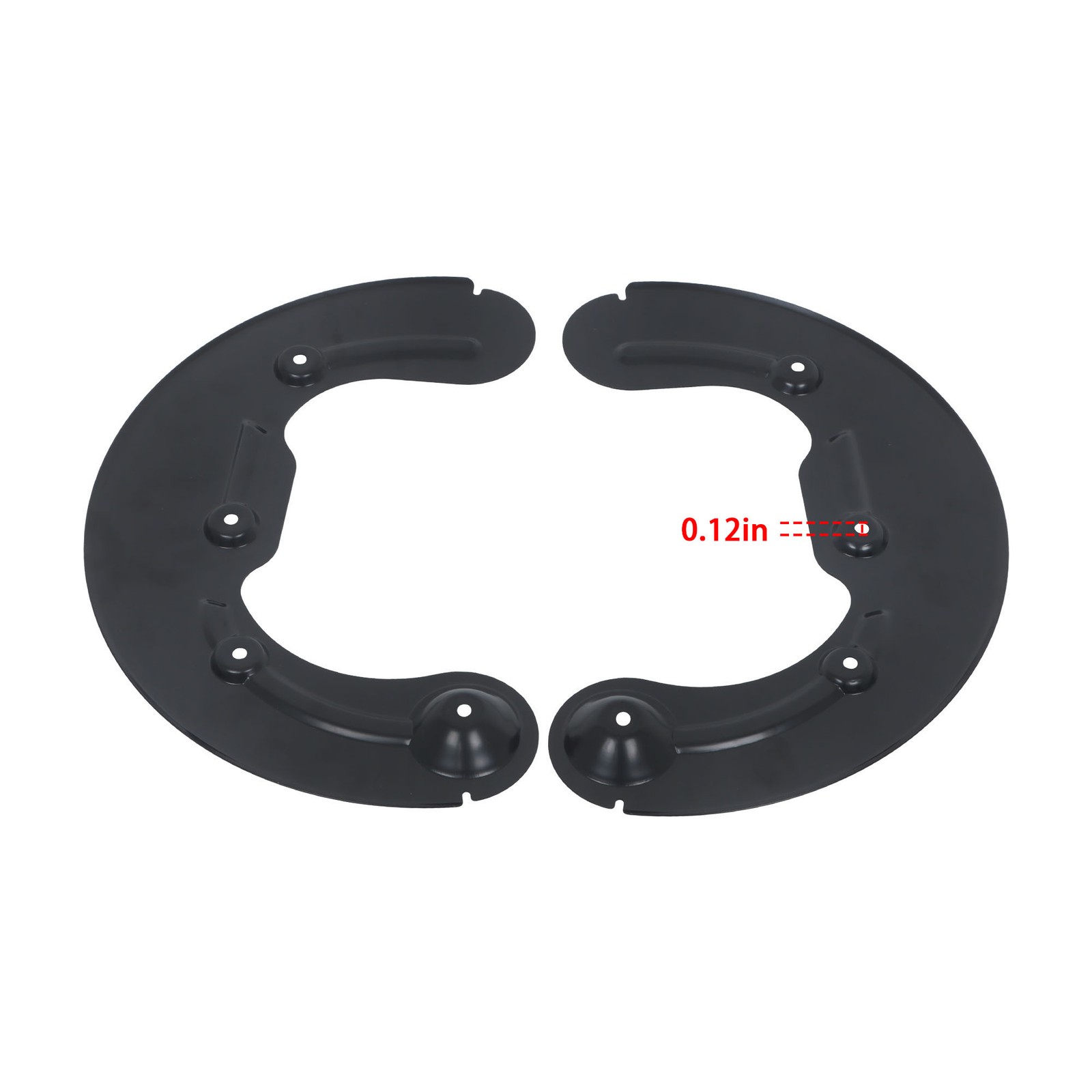 2pc Front Brake Backing Plate Dust Splash Shield Left&Right For Ford F-150 04-08