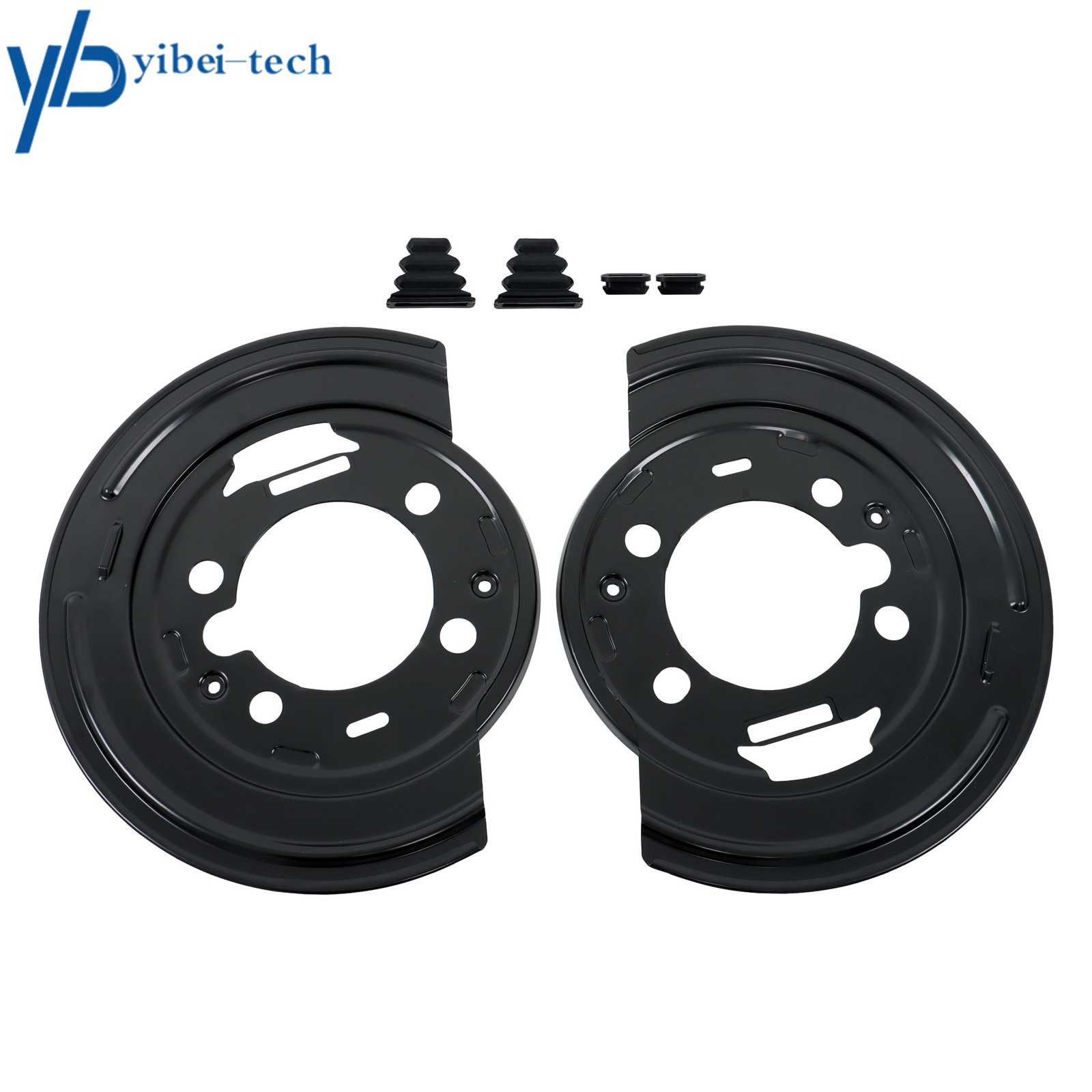 Pair Rear Left Right Brake Backing Plate For Chevy GMC 924-493 85566025 15949893