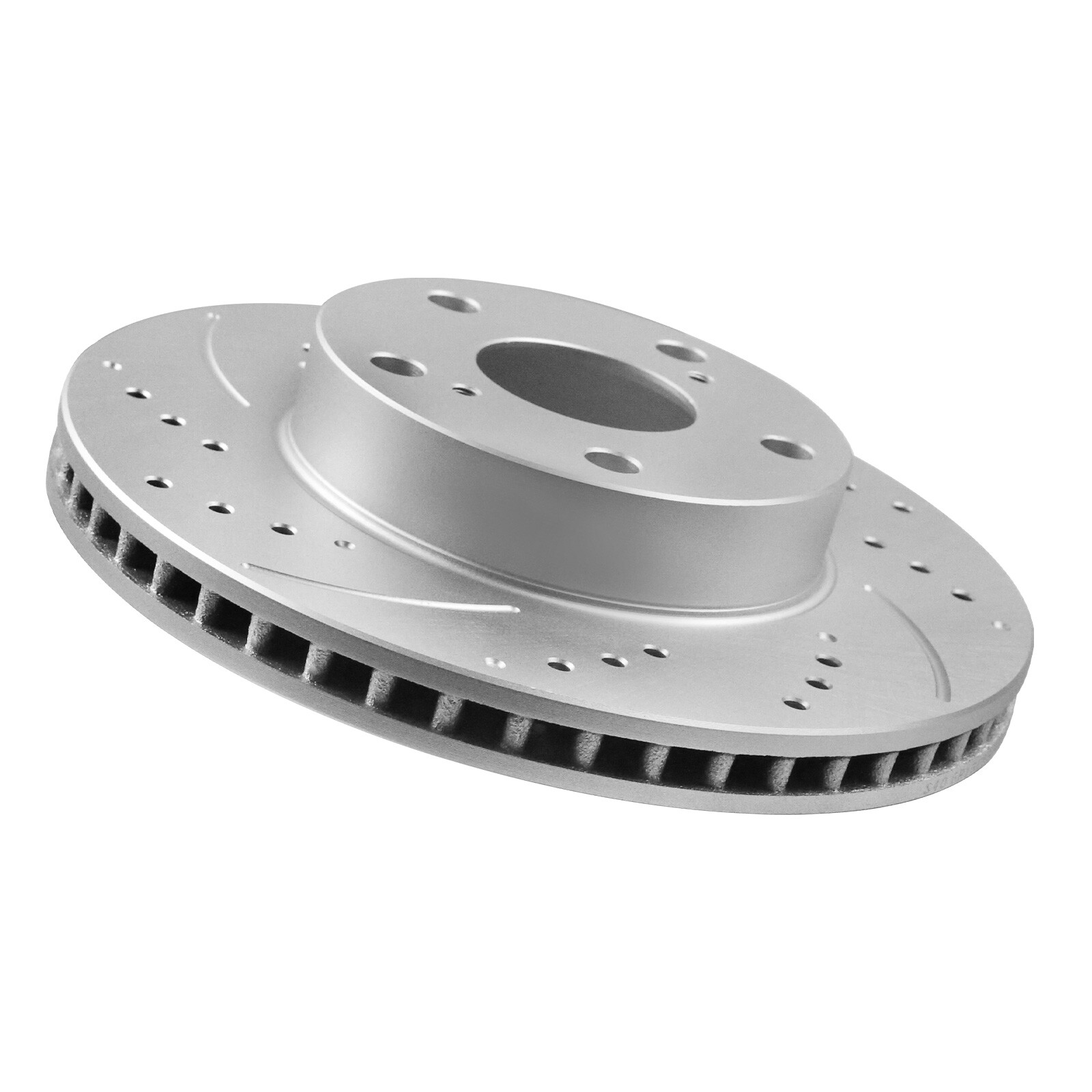 Front Drilled Rotor Brake Ceramic Pad for 2005 – 2015 Toyota Tacoma 5 LUG Model