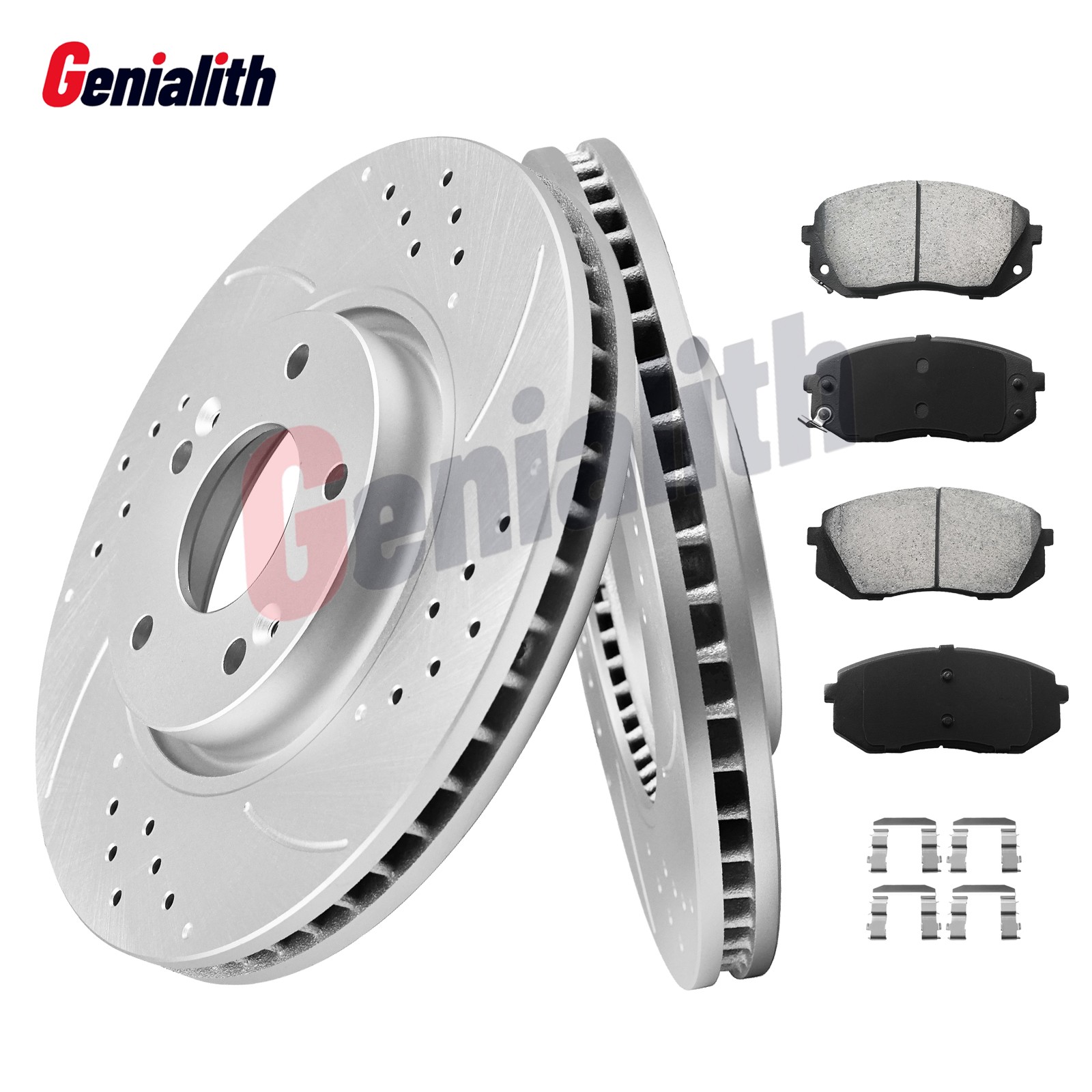 11.81in Front Disc Rotor & Ceramic Pads for Hyundai Tucson Kia Sportage 2011-15