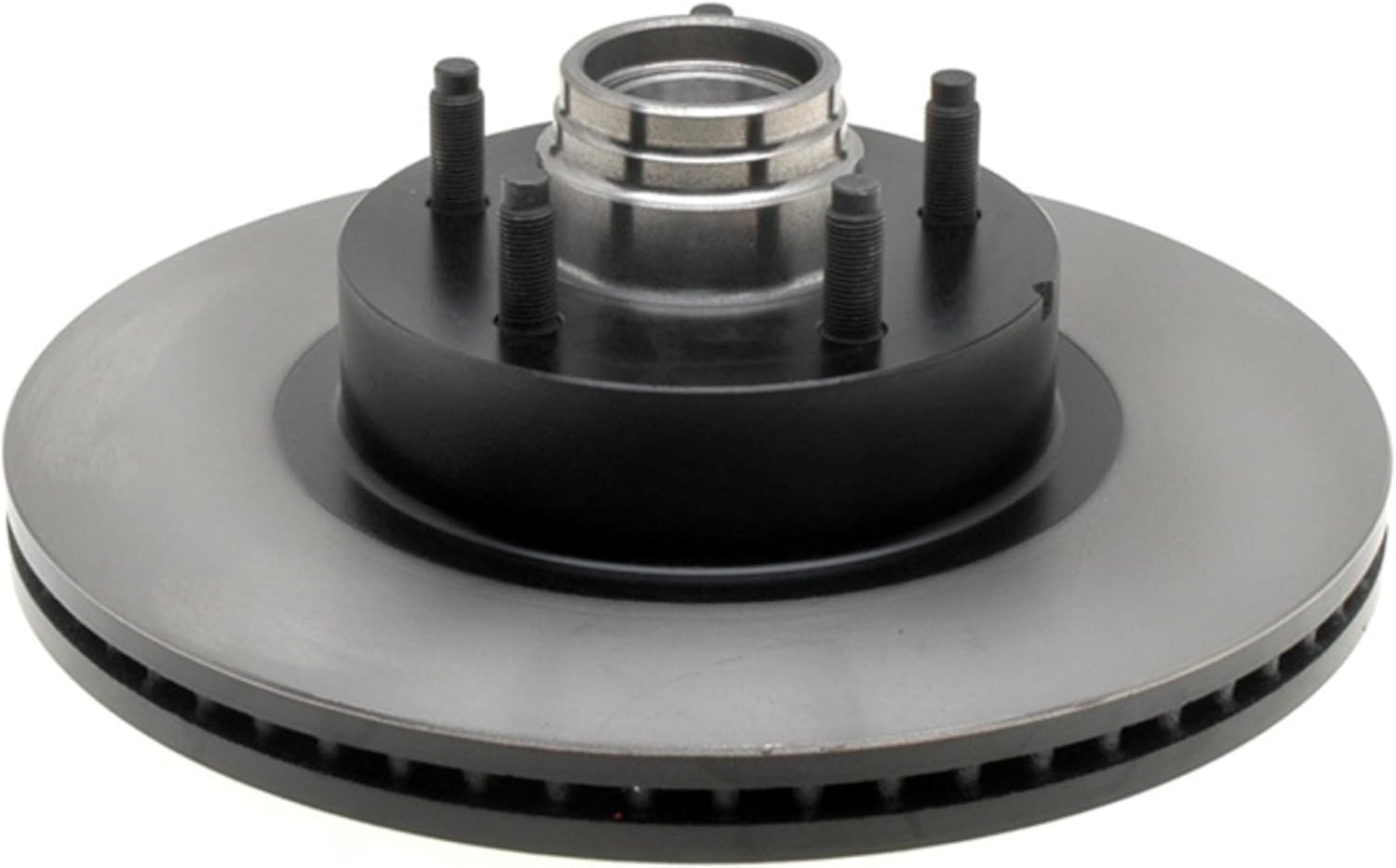 ACDelco Gold 18A1241 (19175189) Black Hat Front Disc Brake Rotor and Hub Assembl