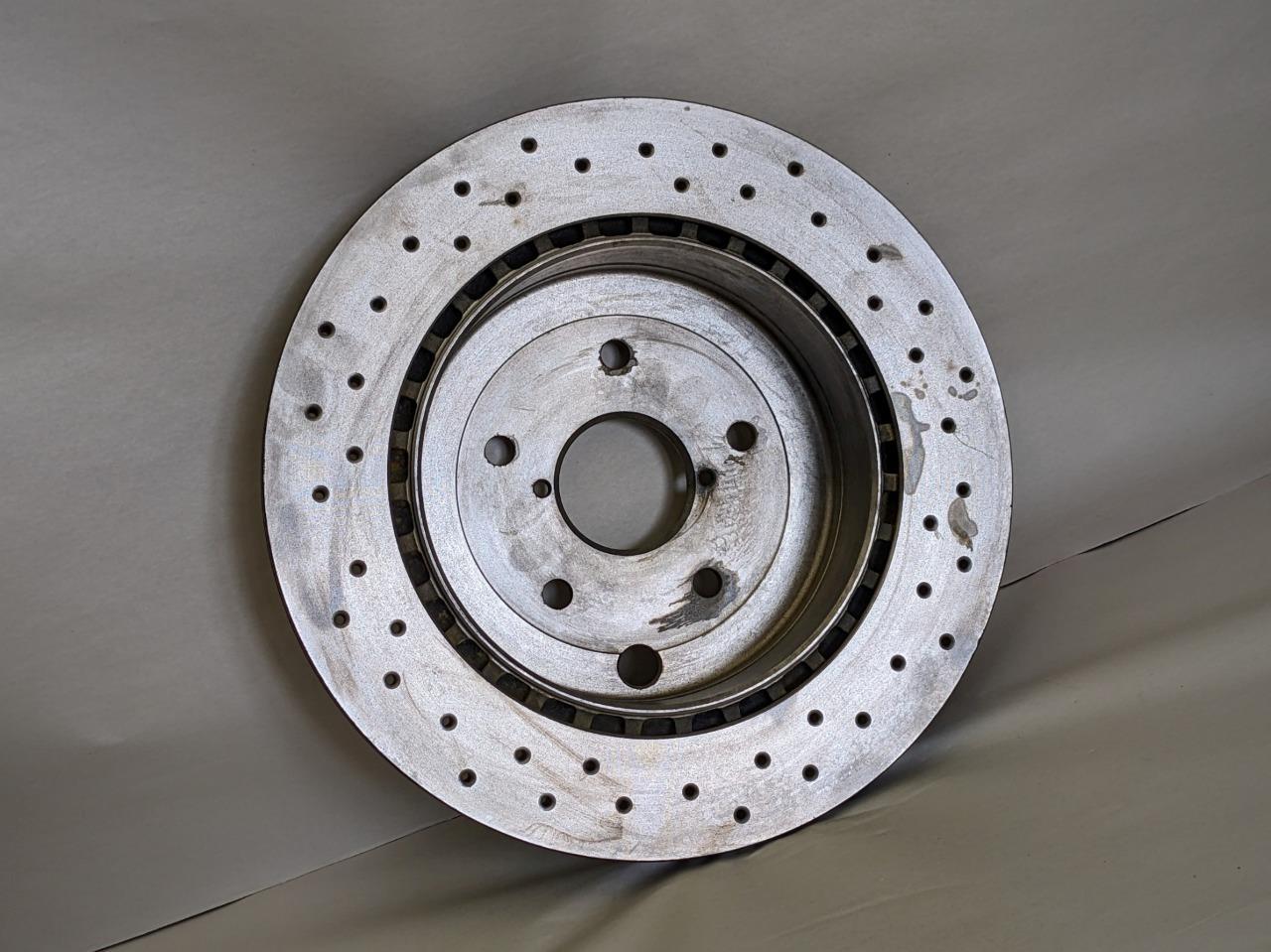 OEM Brembo 2008-2017 Subaru Rear Left Right Brake Disc Rotor 18mm 09A1981X