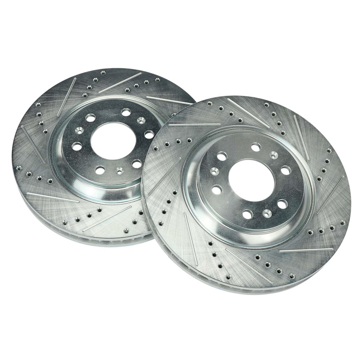 Brake Discs 2-Wheel Set Front for Cadillac SRX 2004-2009
