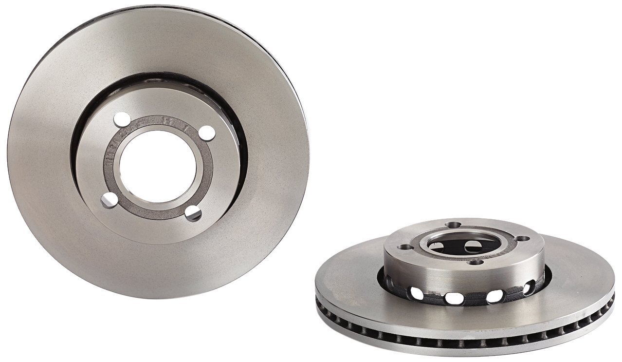 Brembo 09.5724.10 Standard vented Front Brake Rotor AUDI OE# 895615301B