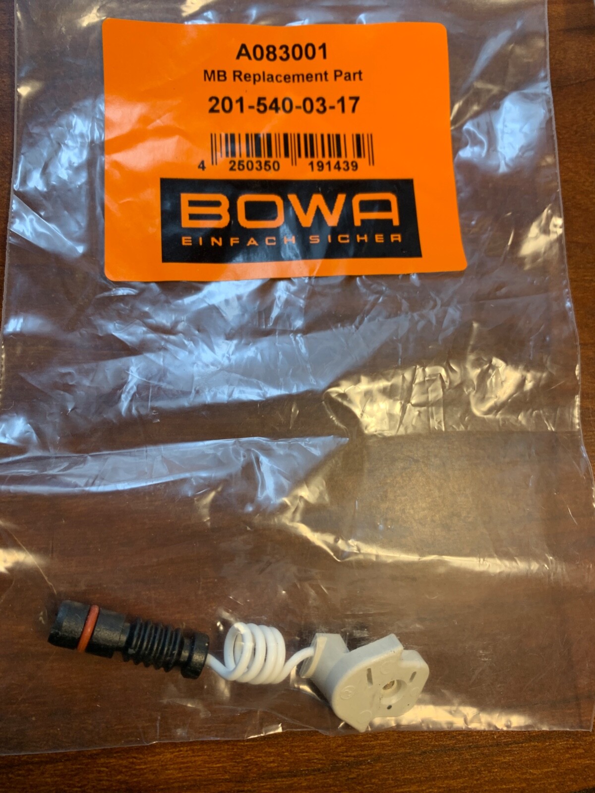 Mercedes w124 w201 Brake Pad Sensor BOWA