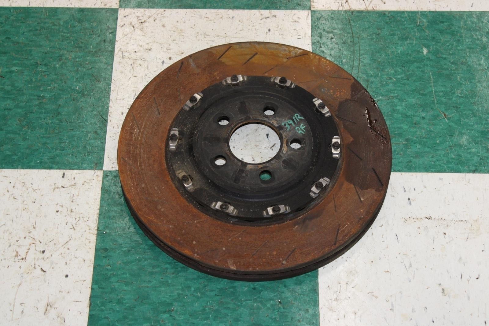 Single 15-20 Challenger SRT Hellcat 6.2L BR7 Two Piece Front Brake Rotor WTY OEM