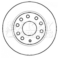 2x Brake Discs Pair Solid fits SKODA YETI 5L Rear 1.2 1.4 1.6D 2.0D 09 to 17 Set