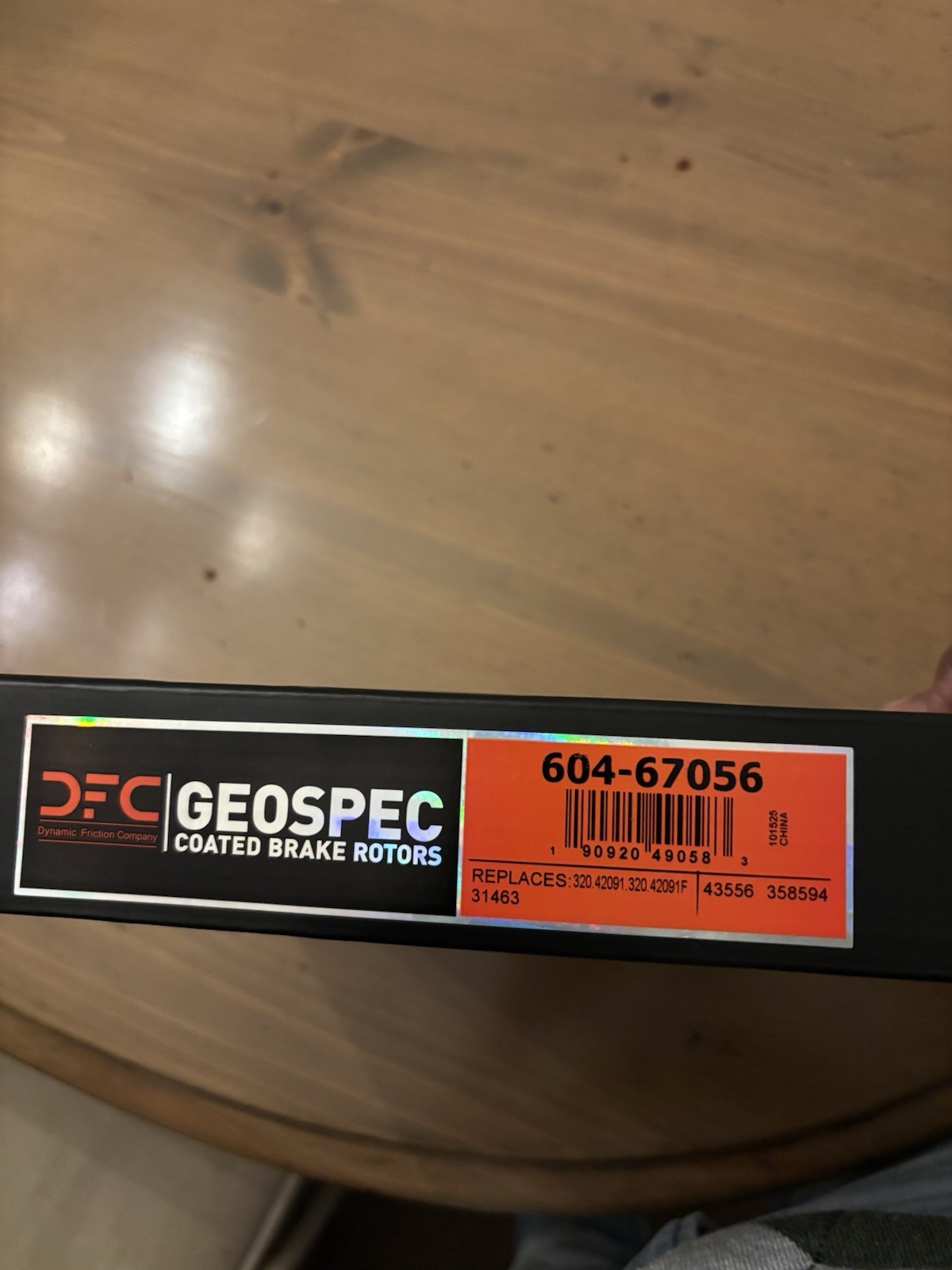 Dynamic Friction Company 604-67056 Geospec Coated Rotor (Pair)