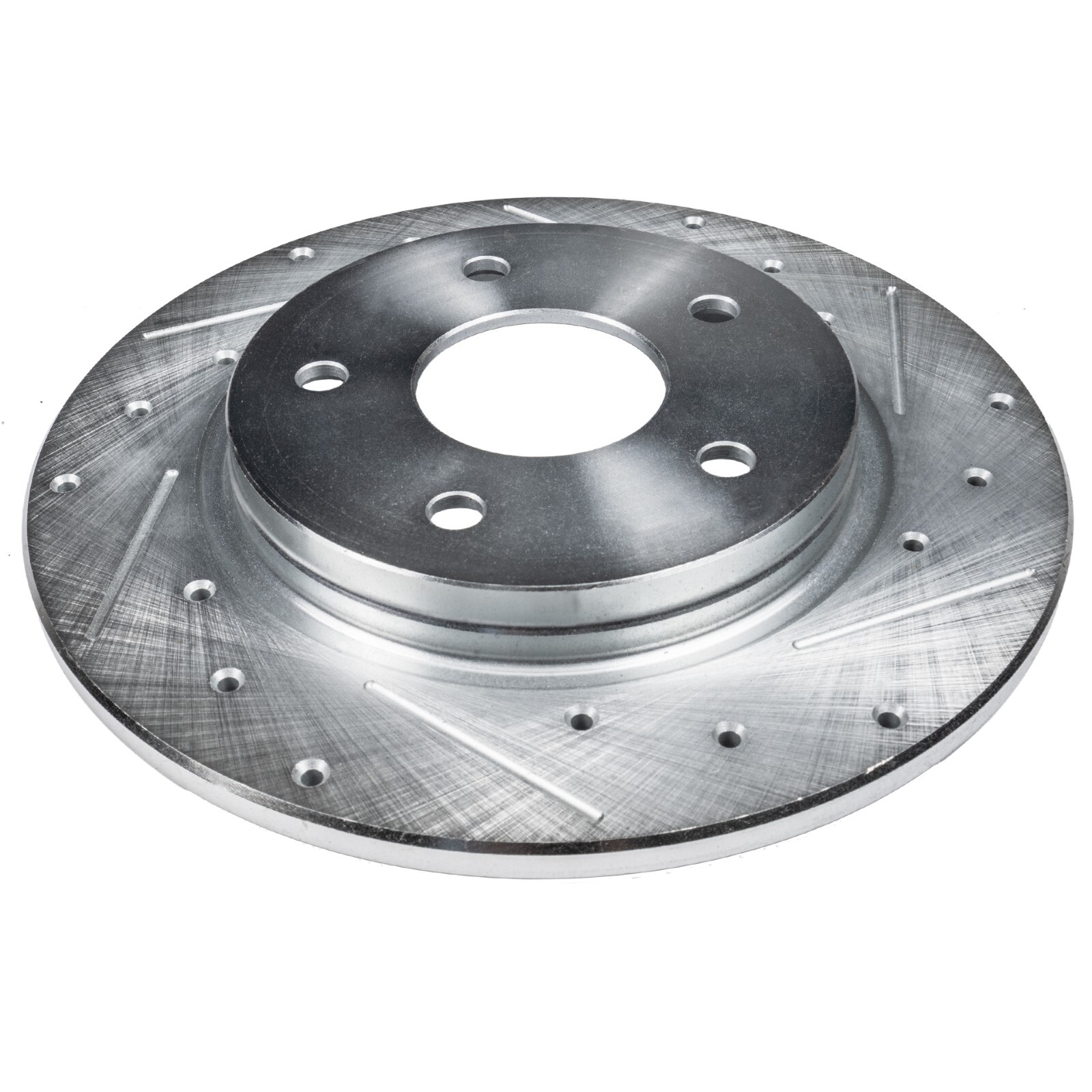 Rear Drilled and Slotted Disc Brake Rotors Set for 2019 – 2023 Toyota Corolla