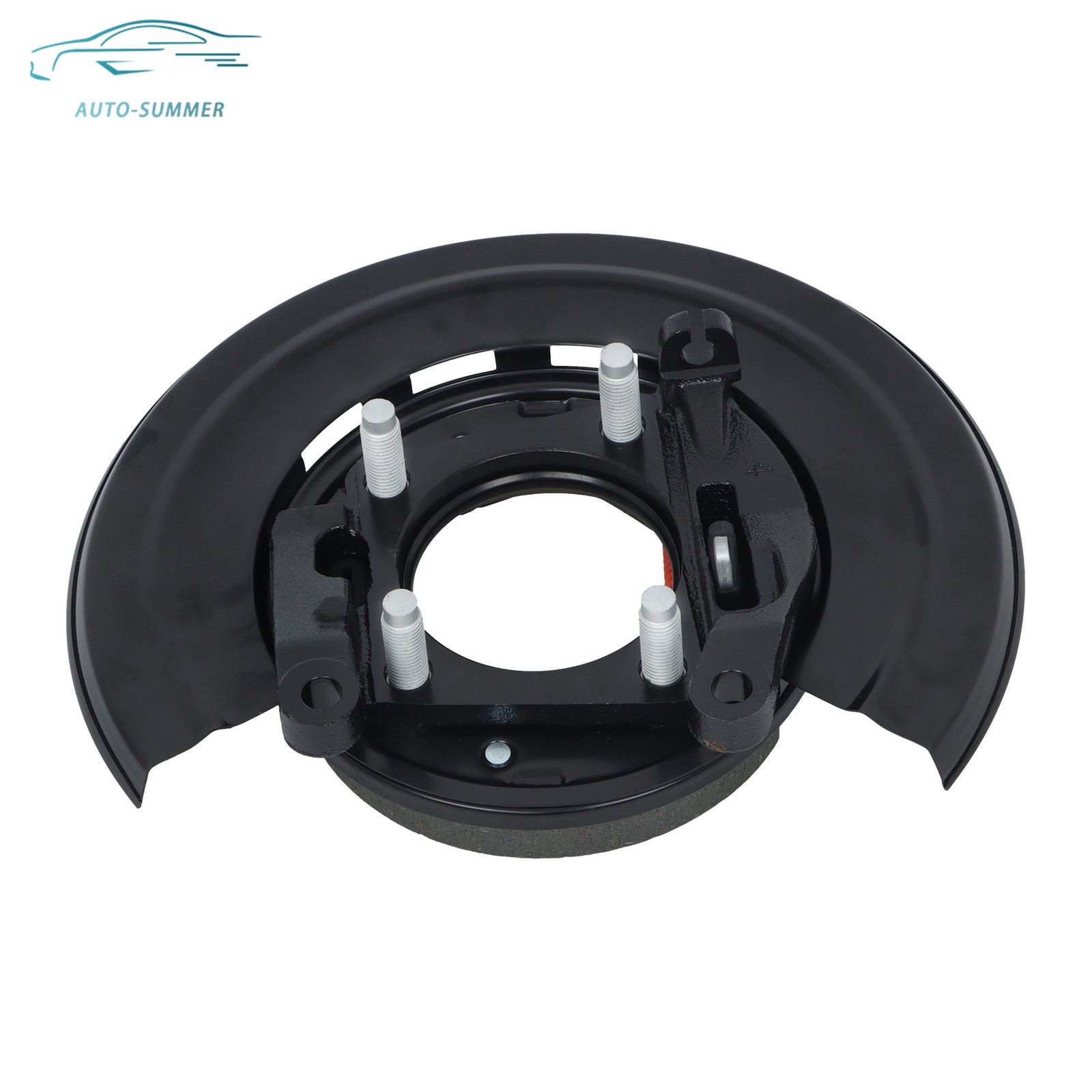 Rear Left / Right Parking Brake Assy w/Loaded Backing Plate For Ford F-250 99-04