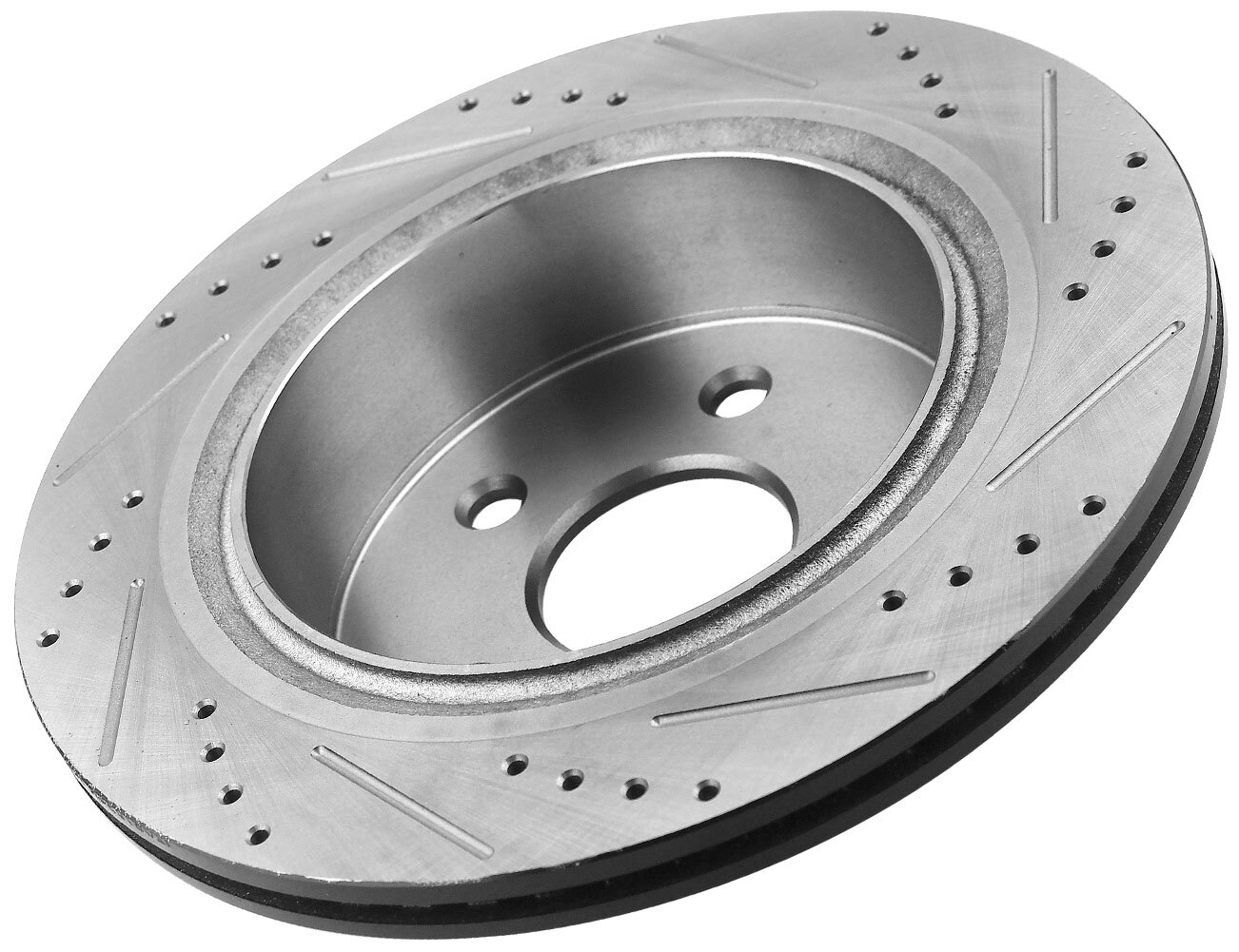 Rear Drilled Brake Rotors Ceramic Pads for 2005-2018 Dodge Ram 1500 5 LUG CA S28