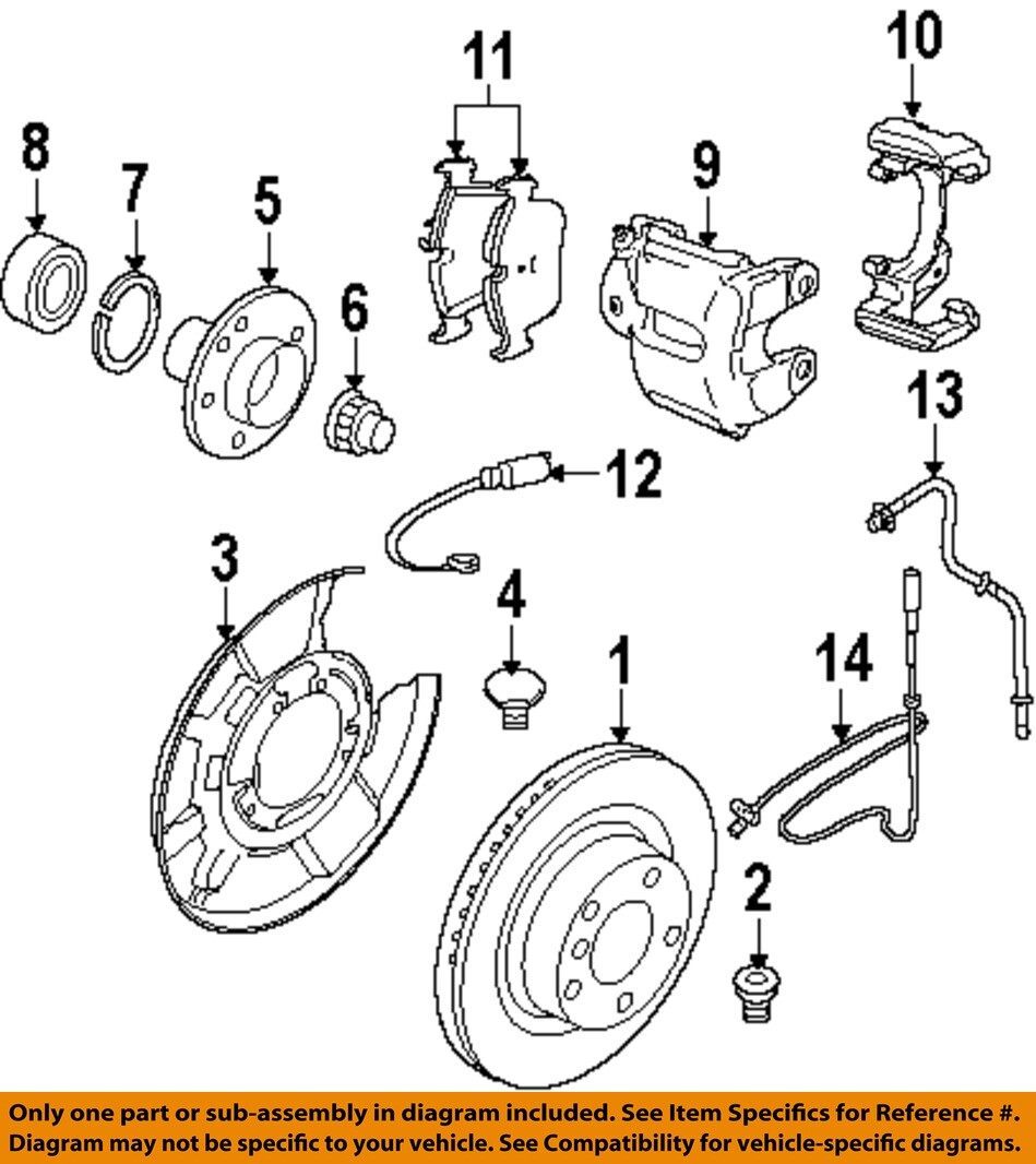 BMW OEM 95-26 1 Series M Brake Components-Rotor Bolt 34211161806