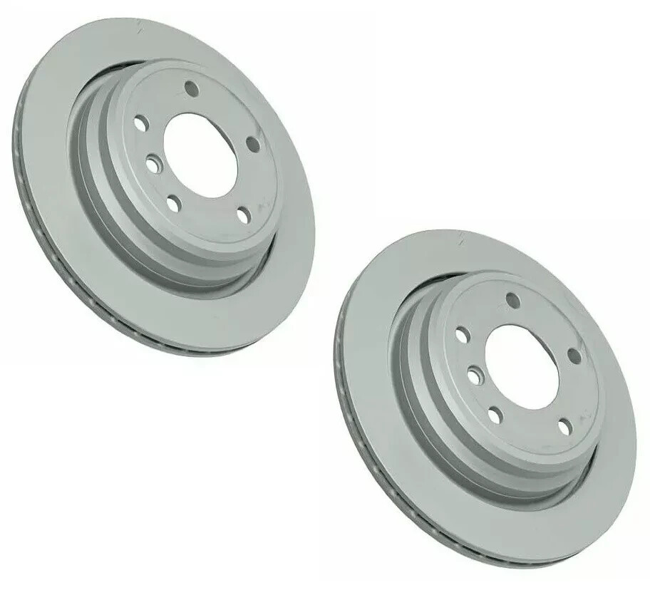 Pair of 2 Rear BREMBO Brake Disc Rotors 300X10mm for BMW 525i/T 530i 535i M5 E34